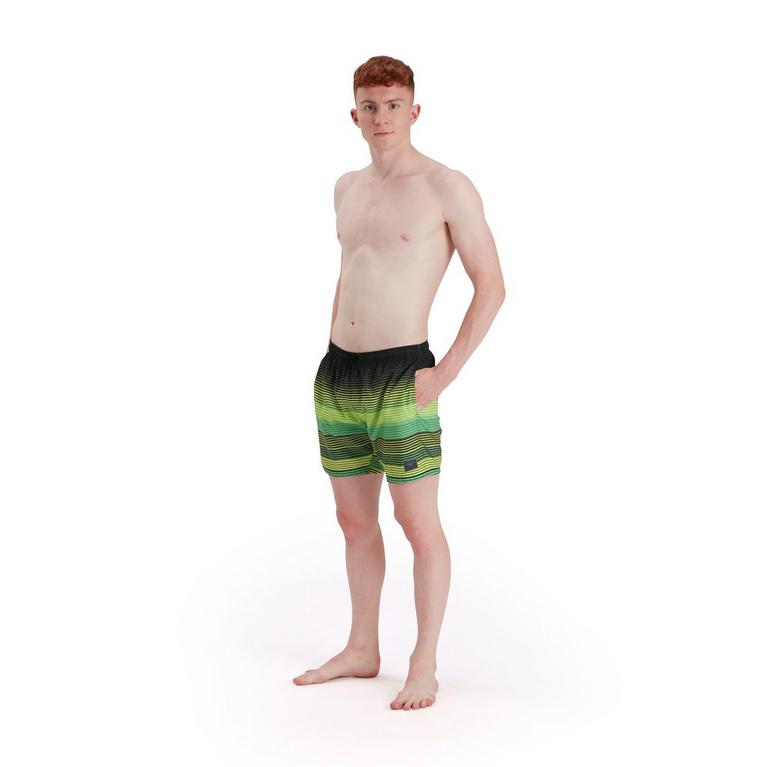 Noir/Neon - Speedo - Water Shorts Mens - 3