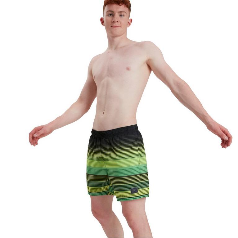 Noir/Neon - Speedo - Water Shorts Mens - 7