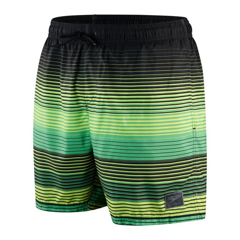 Noir/Neon - Speedo - Water Shorts Mens - 8