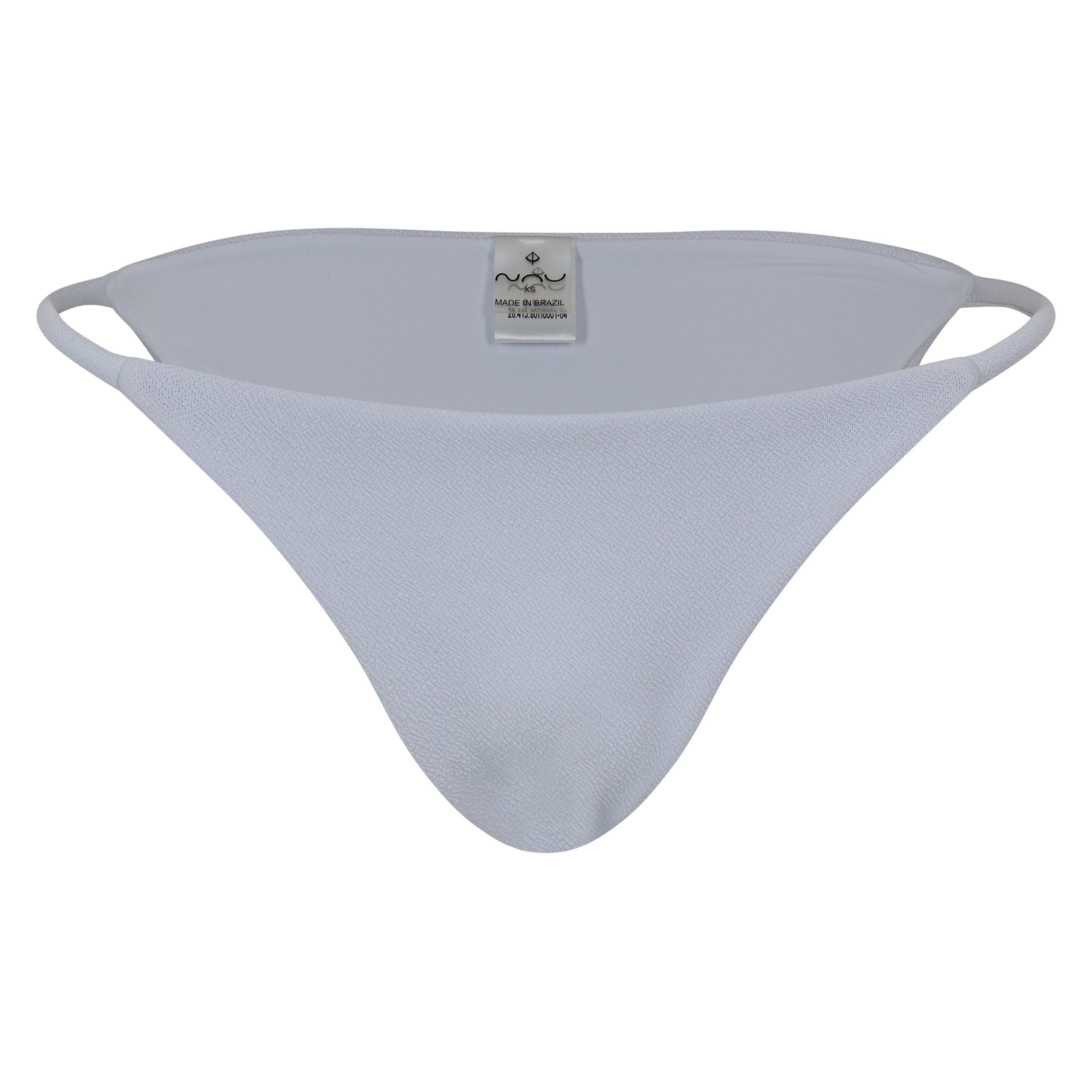 White - NAU Bikinis - NAU Bikinis Bahia Bikini Bottom - 1