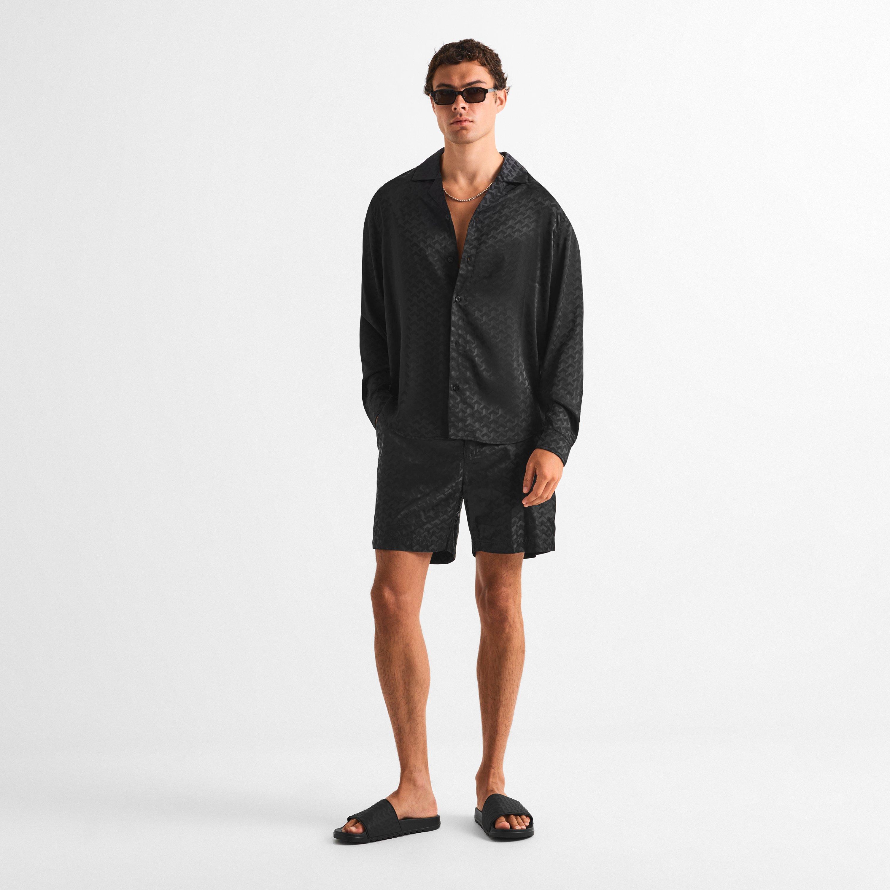 Black - BELIER - Men's Swim Shorts - 6
