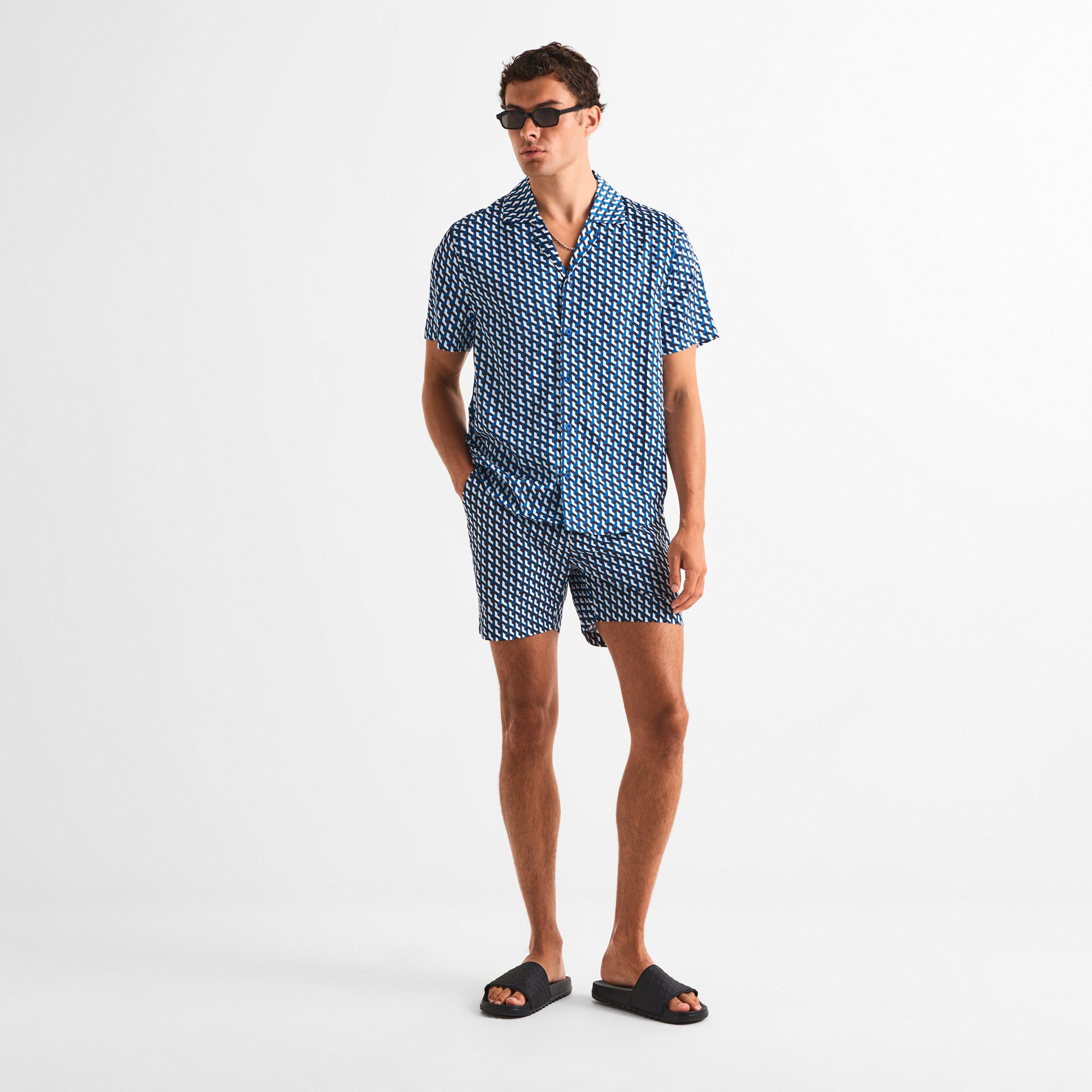 Light Blue - BELIER - Men's Swim Shorts - 6