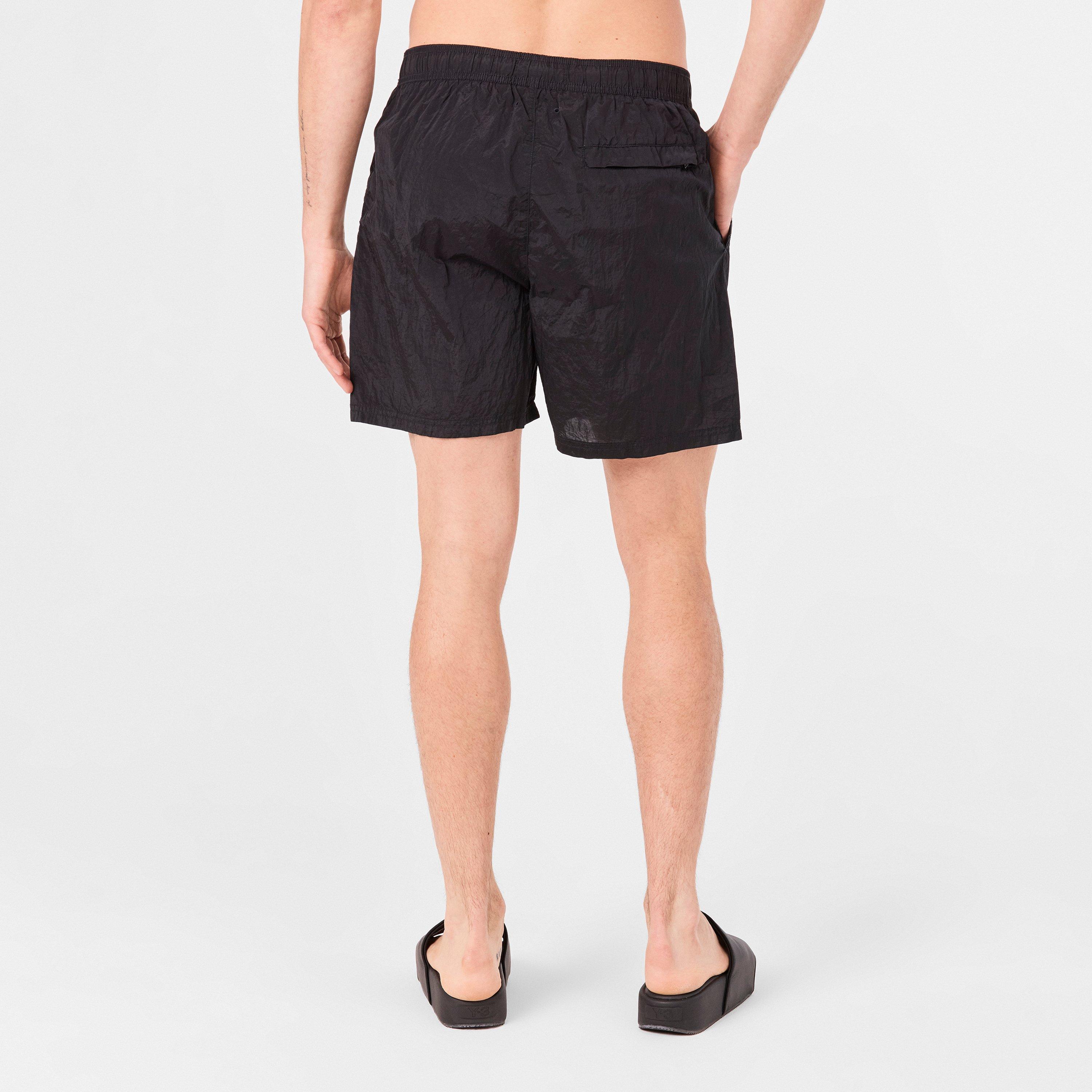 Nero A0029 - Stone Island - Men's Iridescent Nylon Swim Trunks - 4