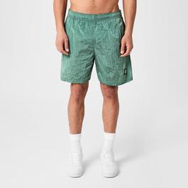 Stone Island Men'S Iridescent Nylon Swim Trunks
