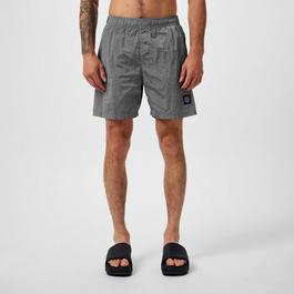 Stone Island Men's Iridescent Nylon Swim Trunks
