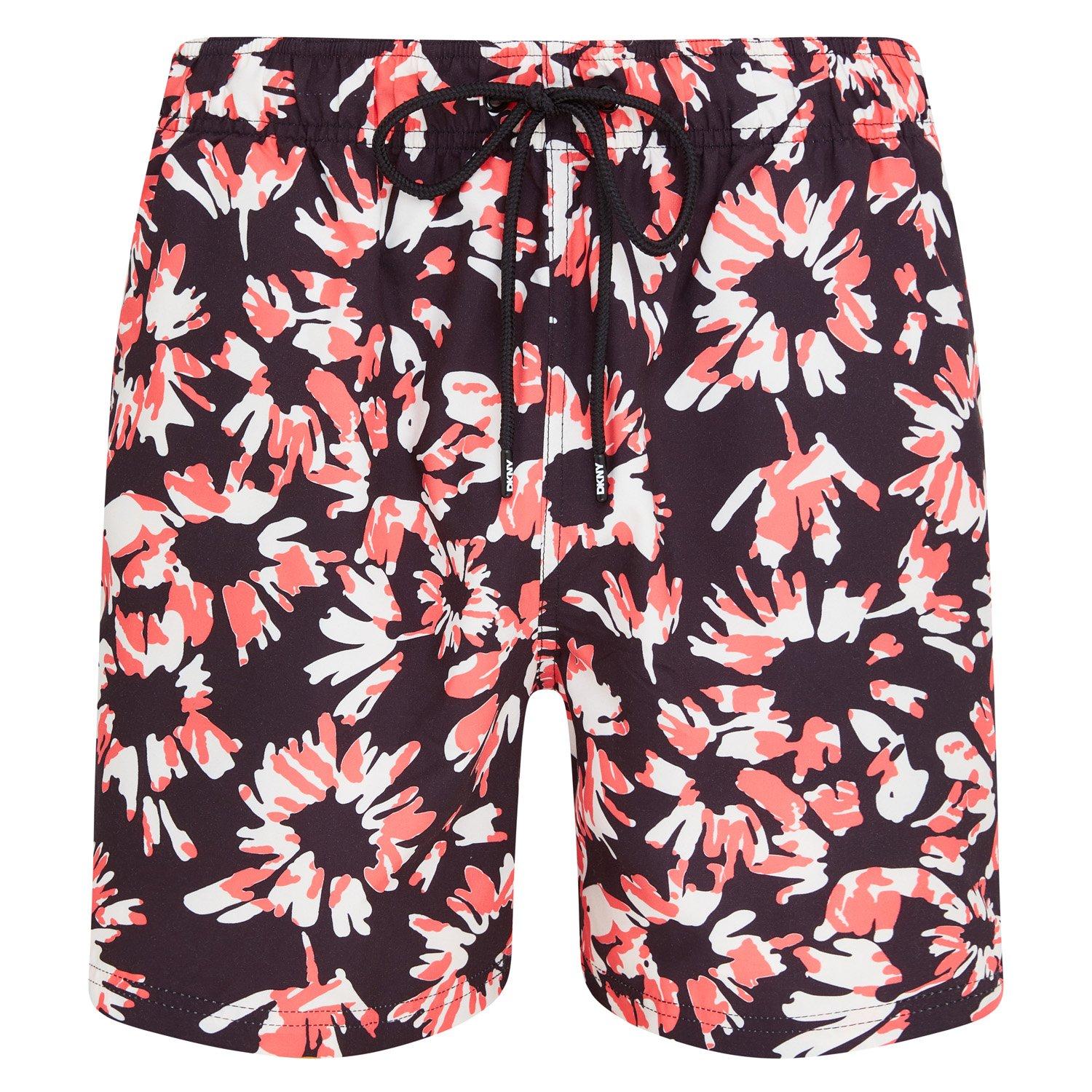 Crna/Mlt Print - DKNY - Mens Swim Shorts Similan - 2