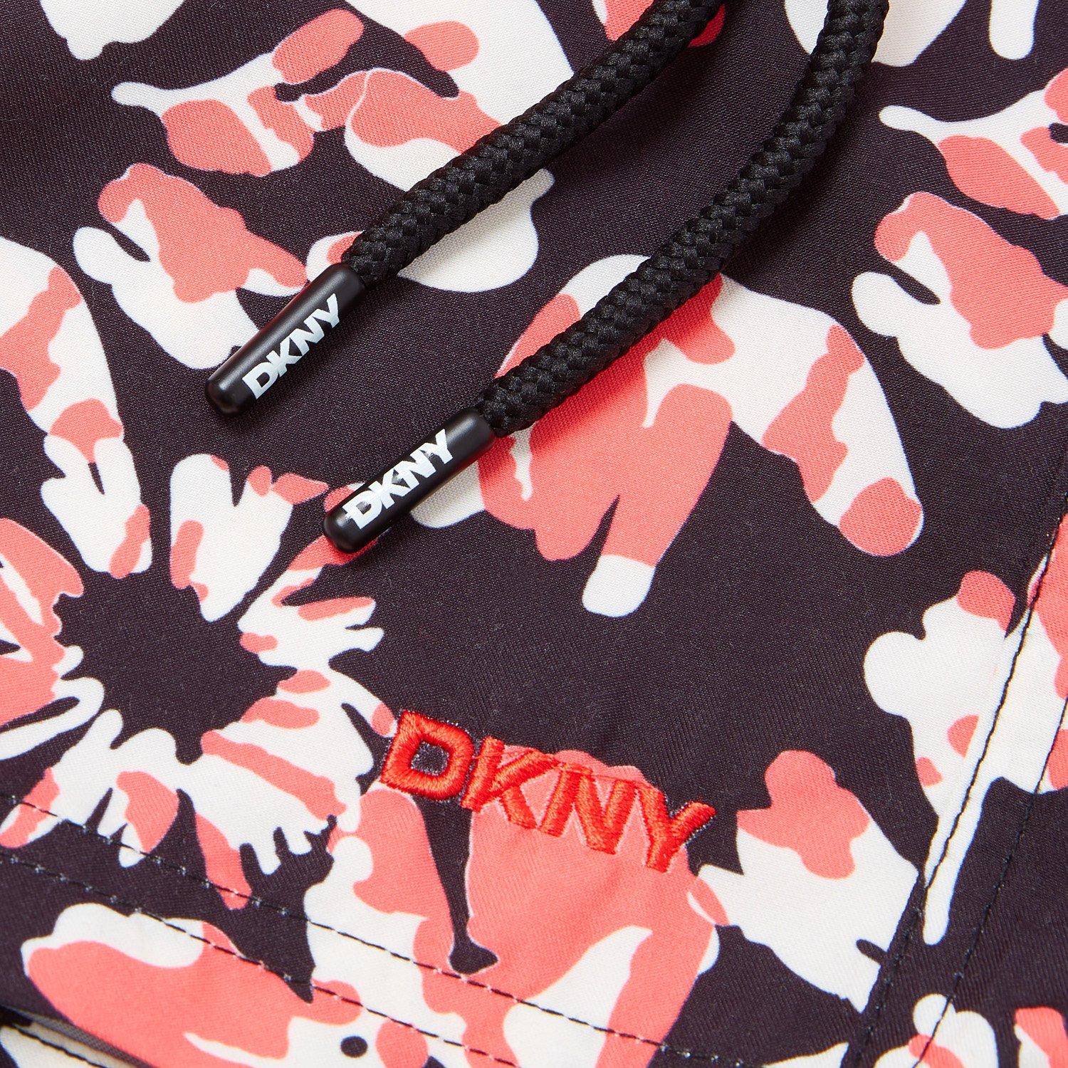 Crna/Mlt Print - DKNY - Mens Swim Shorts Similan - 5