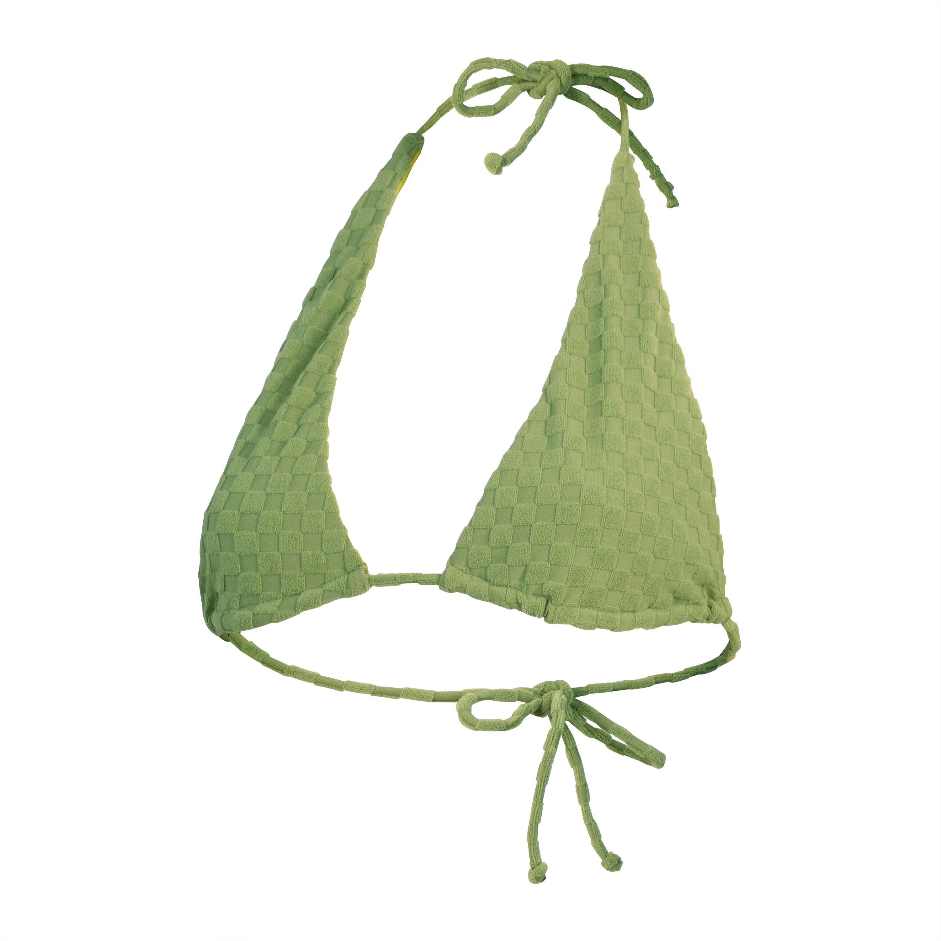 Speedo Women's Bikini Top - Green - 8 (XS)