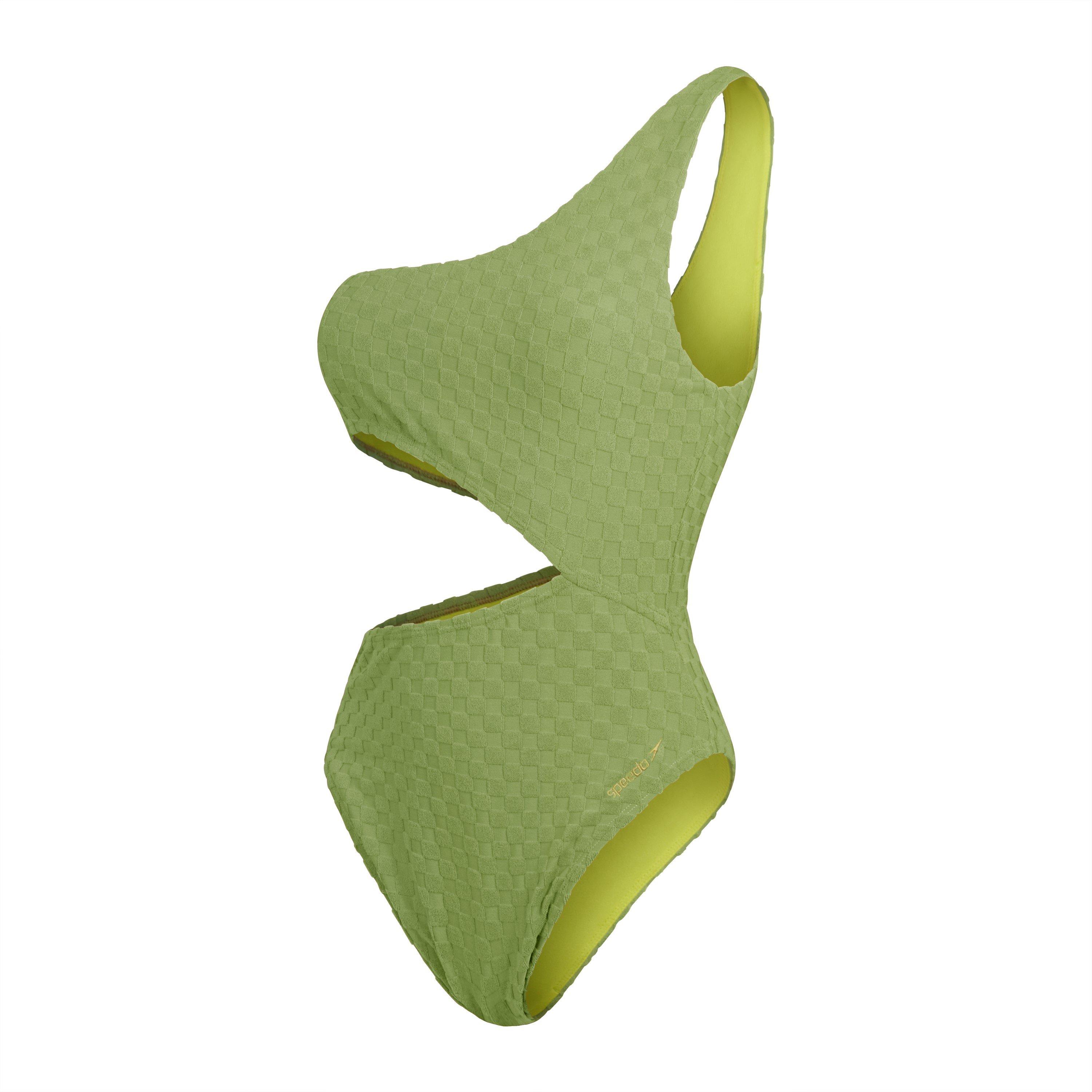 Green - Speedo - Women's Ty C Out One Piece Swimsuit - 1