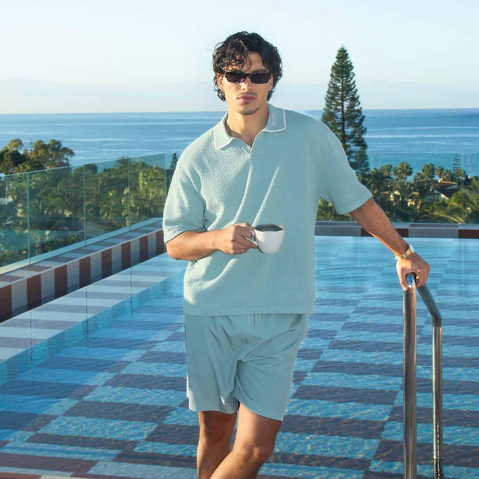 Teal - Homies Marbella - HOMIES SWIM SHORTS TEAL - 3