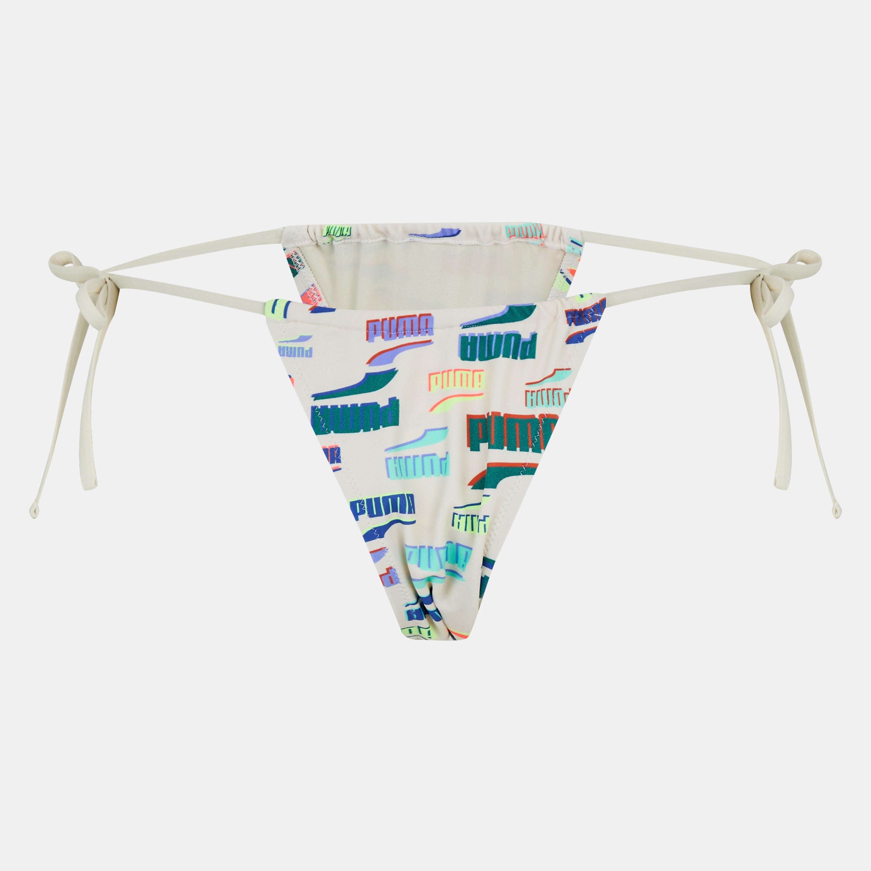 Weißes Kombi - Puma - Women's String Tanga Bikini Bottom - 2
