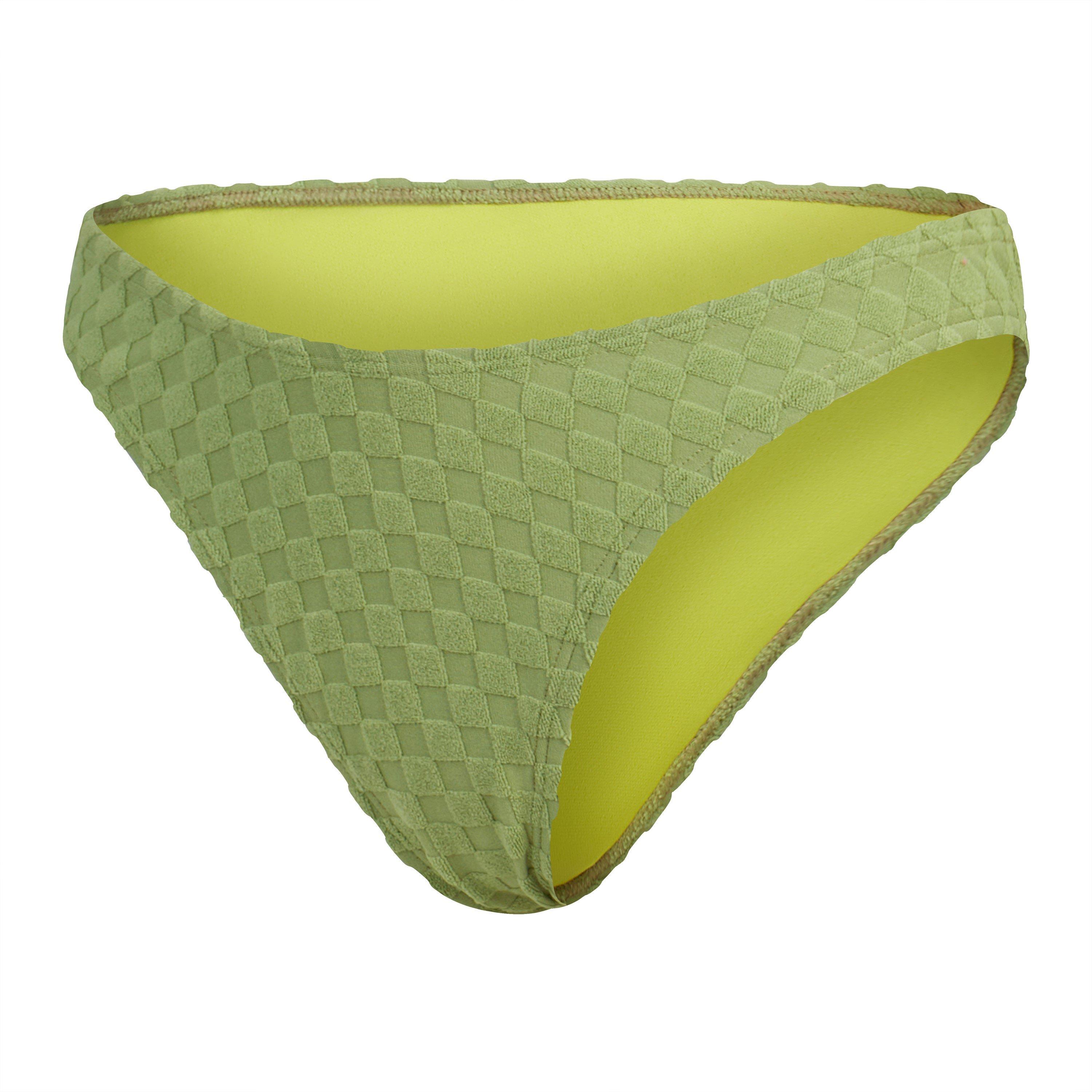 Green - Speedo - Women's High Waisted Bikini Bottoms - 1