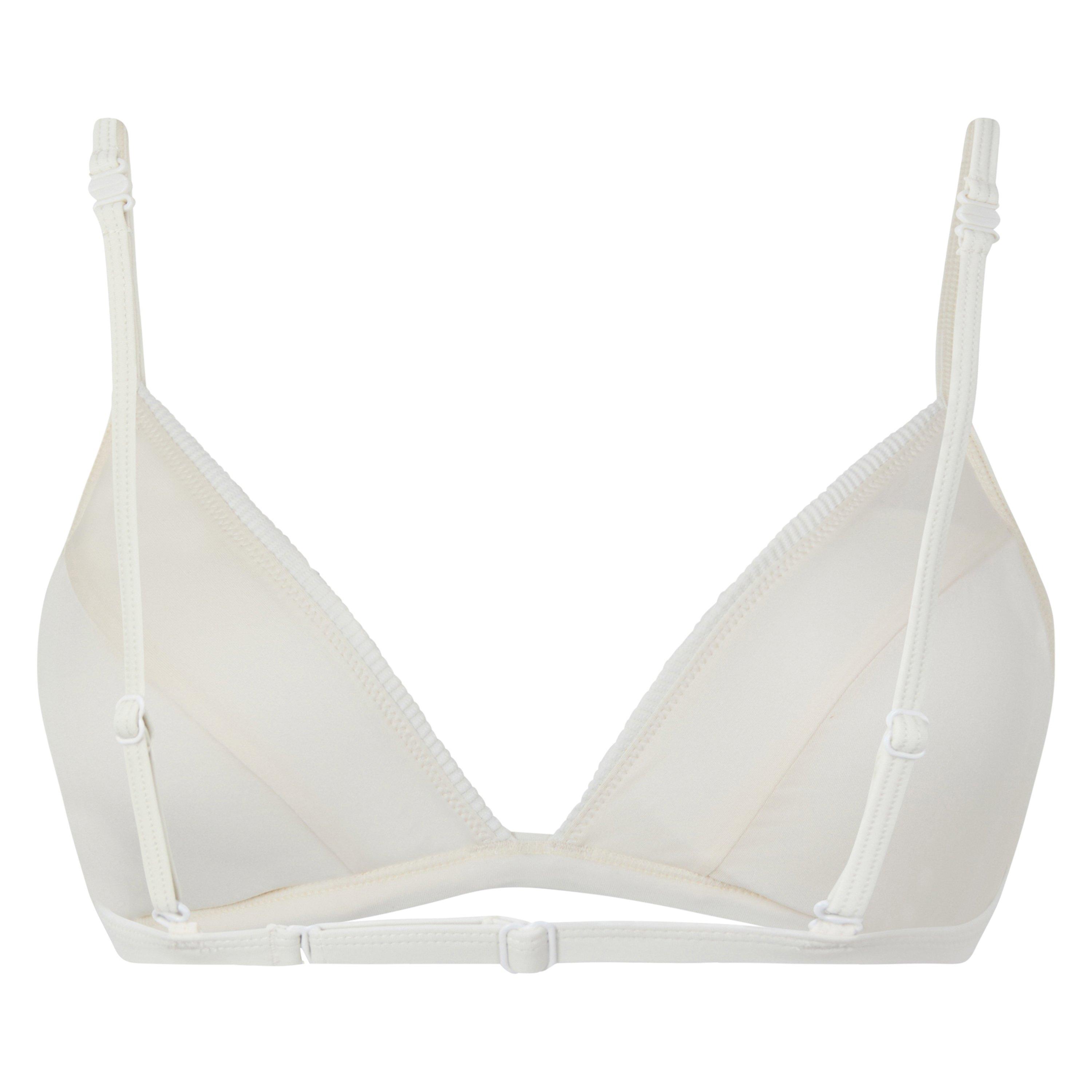 White Combo - Puma - Women's Ribbed Triangle Bikini - 7