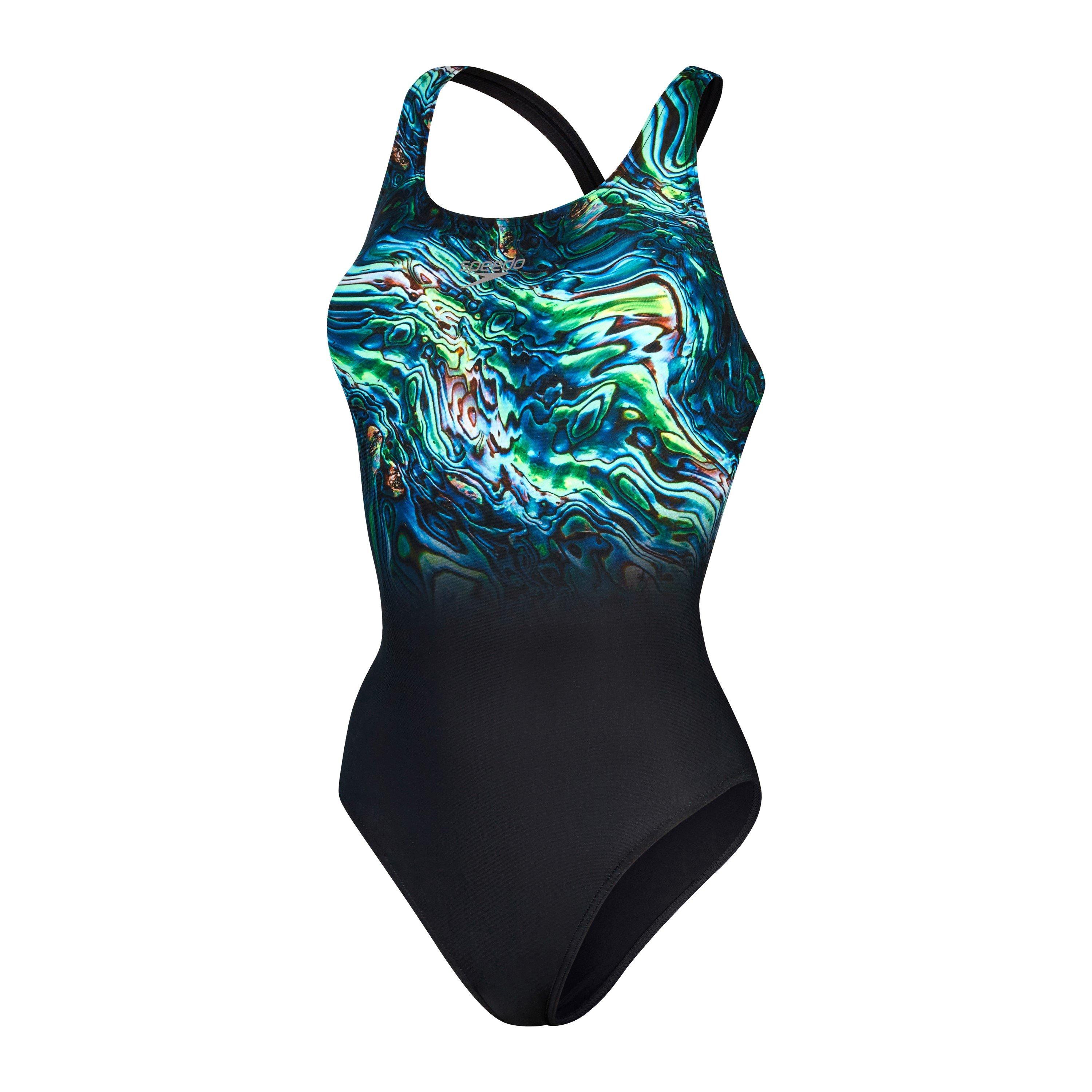 Black/Blue - Speedo - Women's One Piece Swimsuit - 1