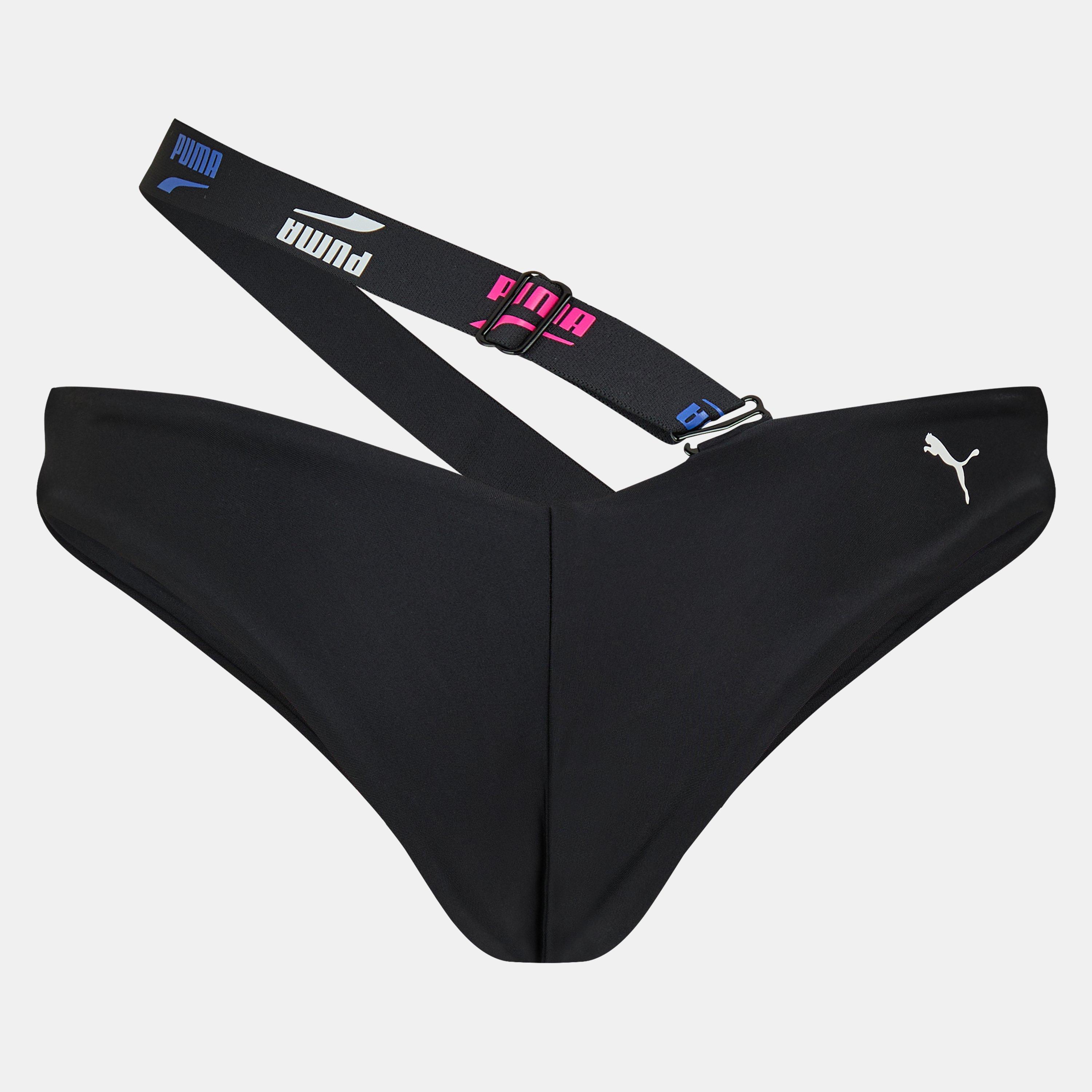 Black Combo - Puma - Swim V Brief Bikini Bottom - 2