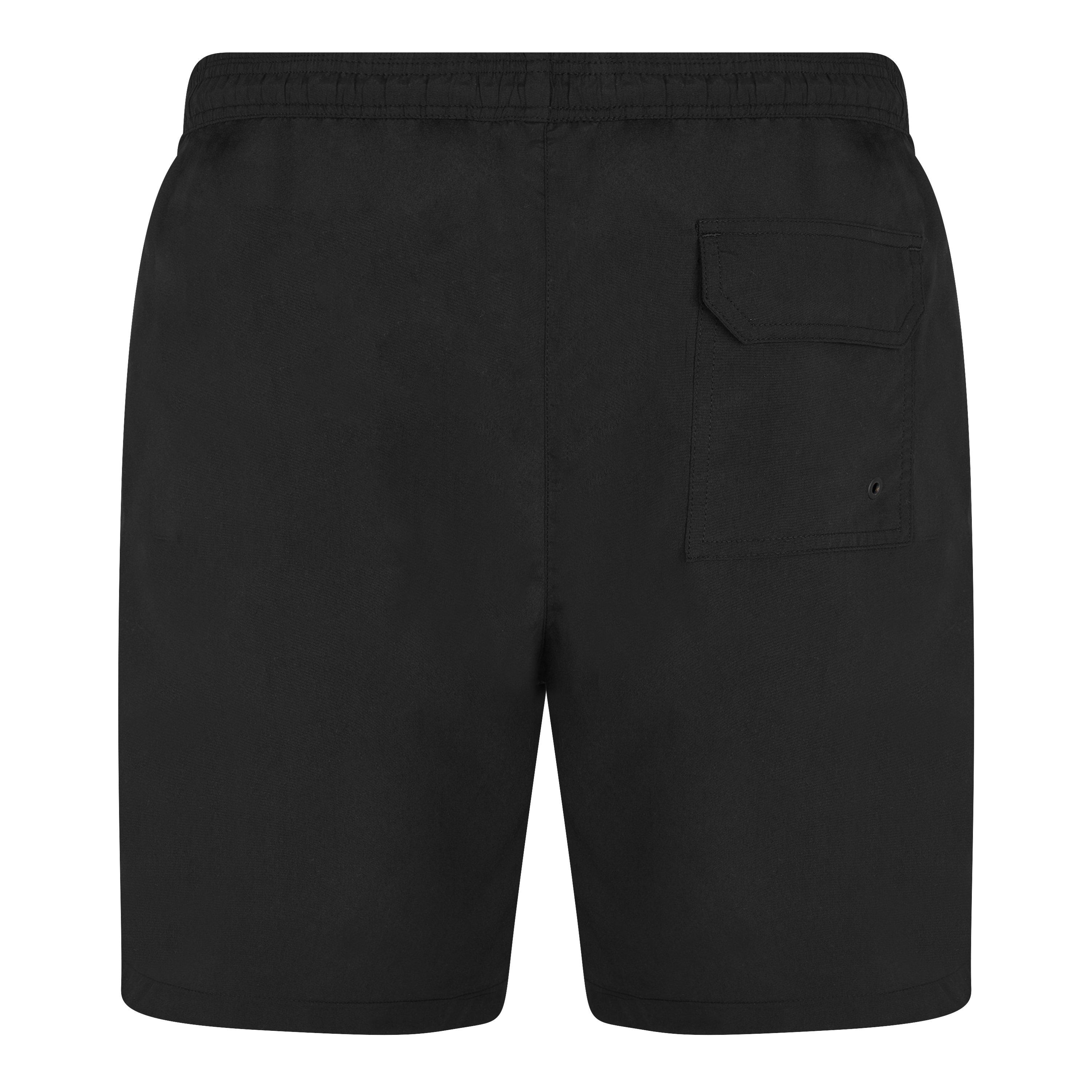 Black 1000 - Heron Preston - Logo Patch Swim Shorts - 6