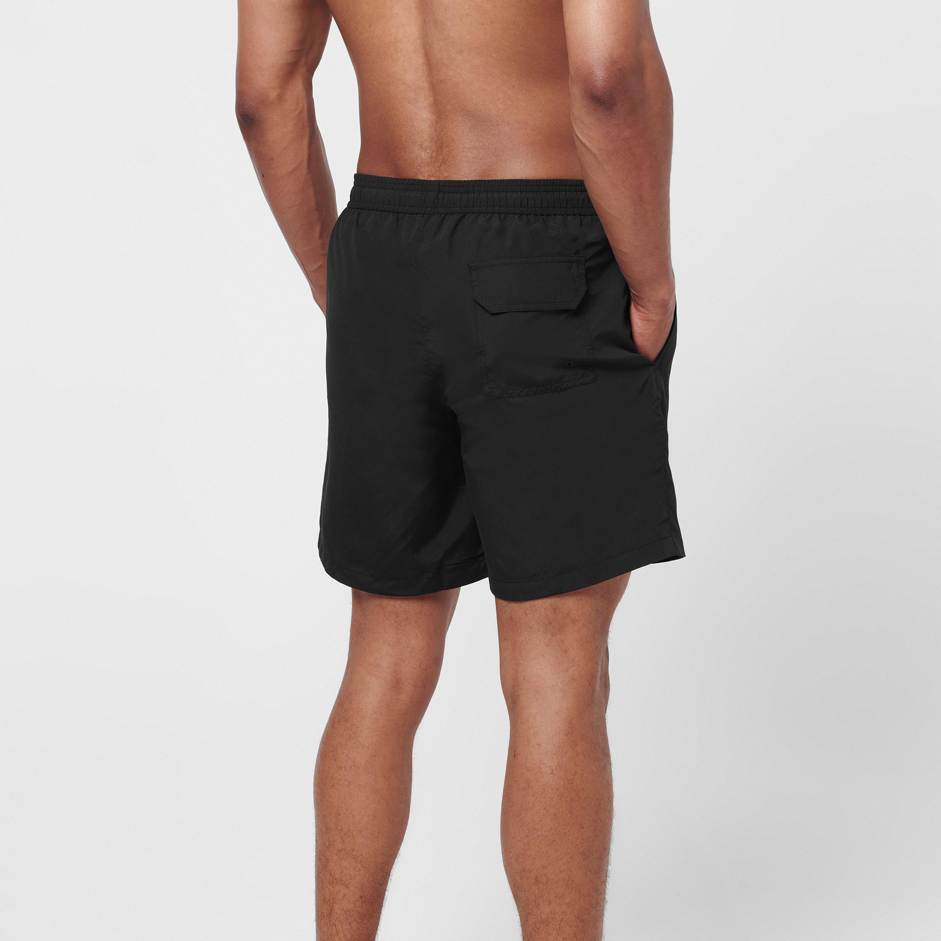 Black 1000 - Heron Preston - Logo Patch Swim Shorts - 4