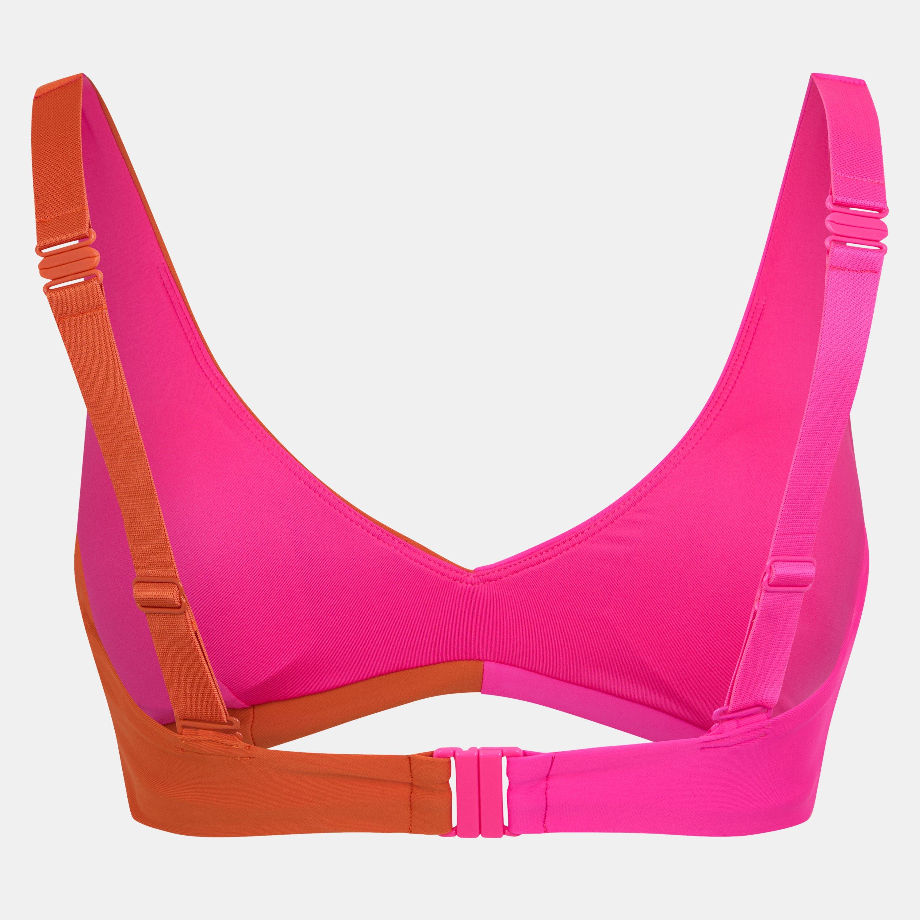 Pink / Chili - Puma - Plunge Bikini - 2