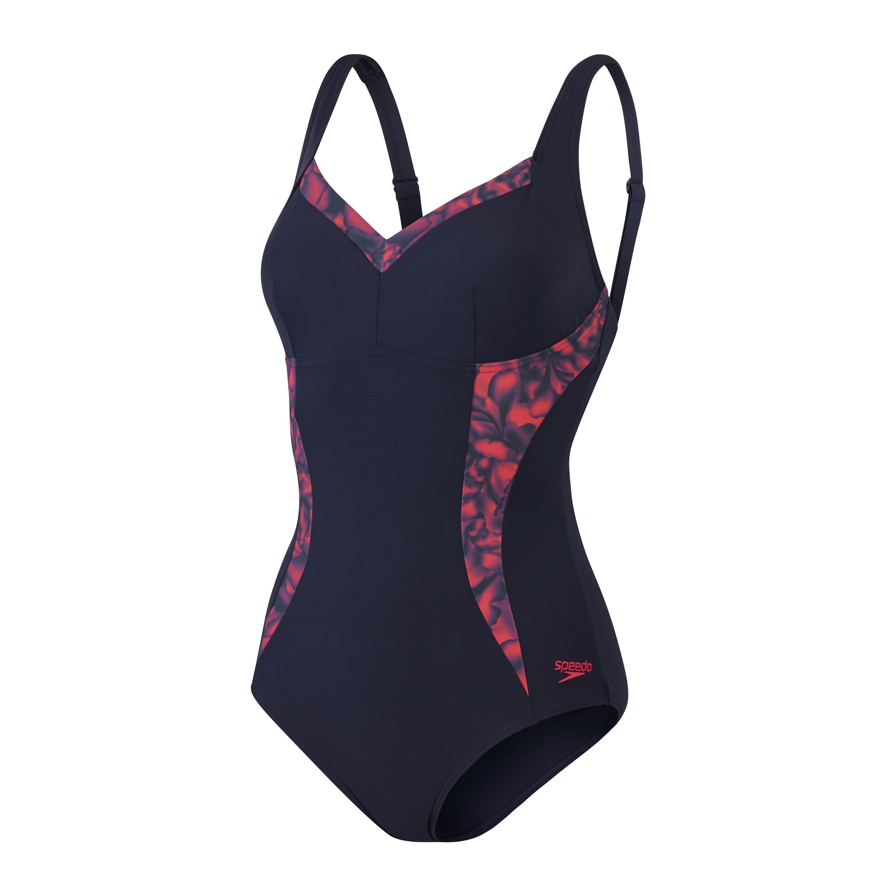 Navy/Red - Speedo - Women's One Piece Swimsuit - 1