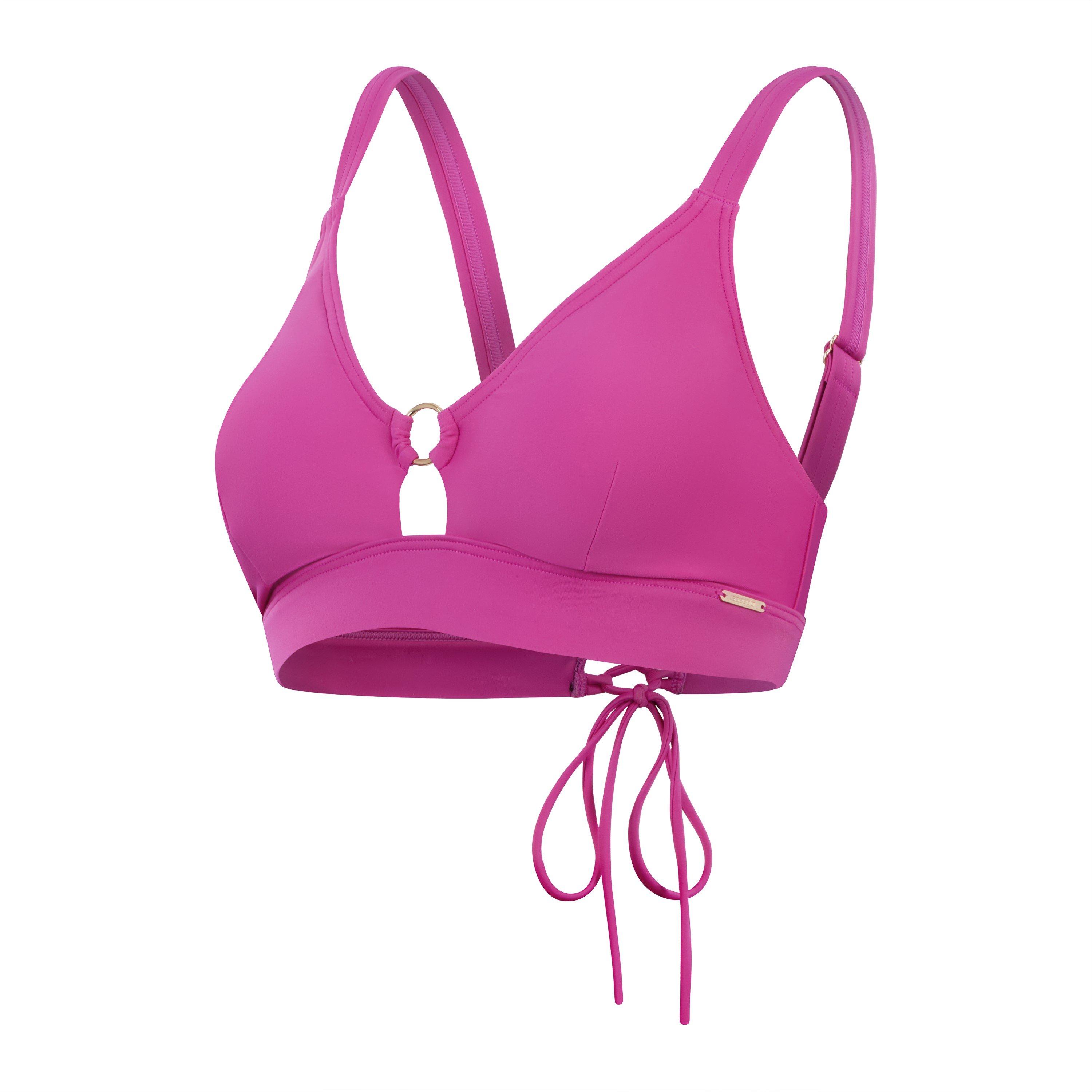 Pink - Speedo - Women's Spdscu Bknit Bikini Top - 1