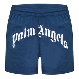 Palm Angels Boys Logo Swim Shorts