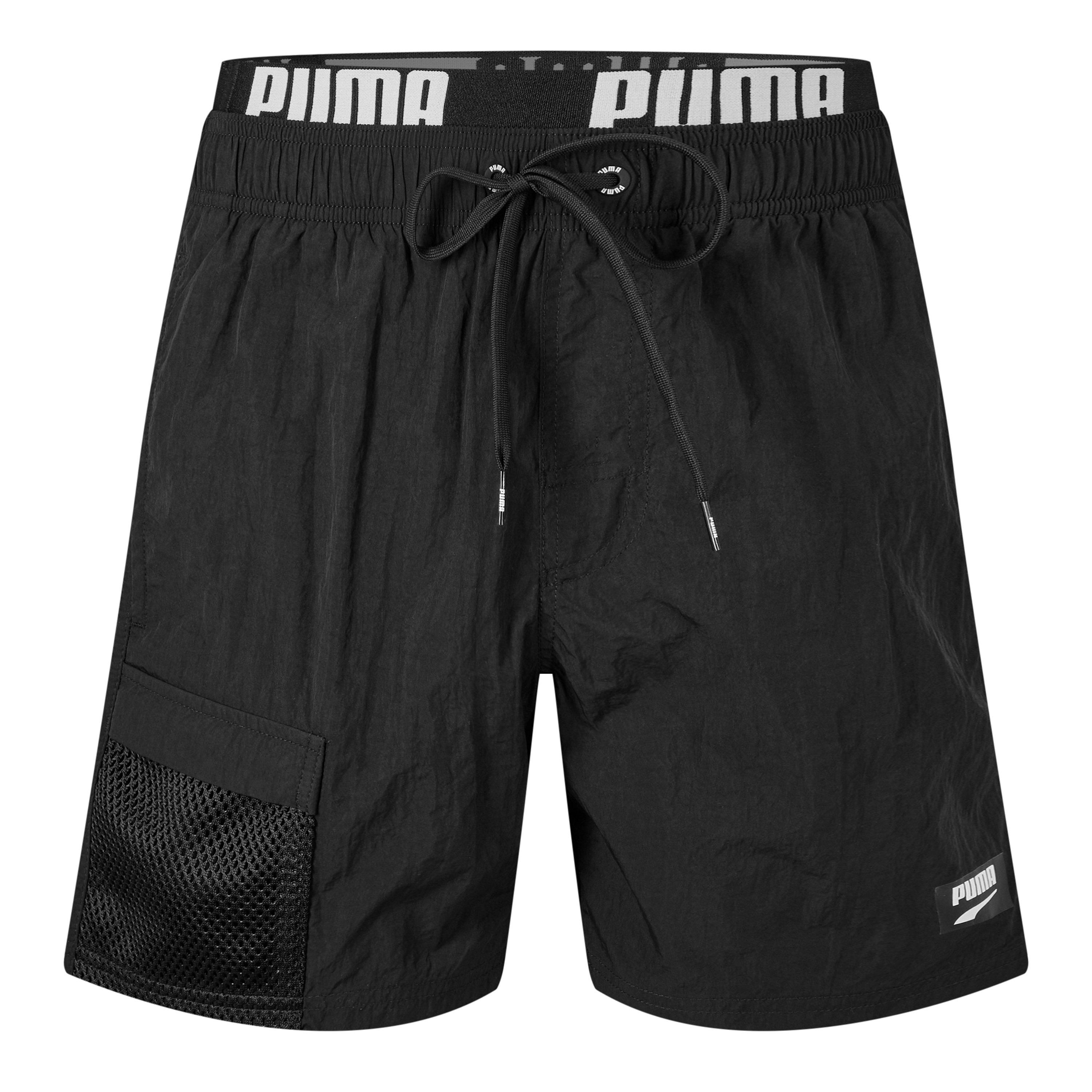 Puma Men's Swim Shorts - Black - XS
