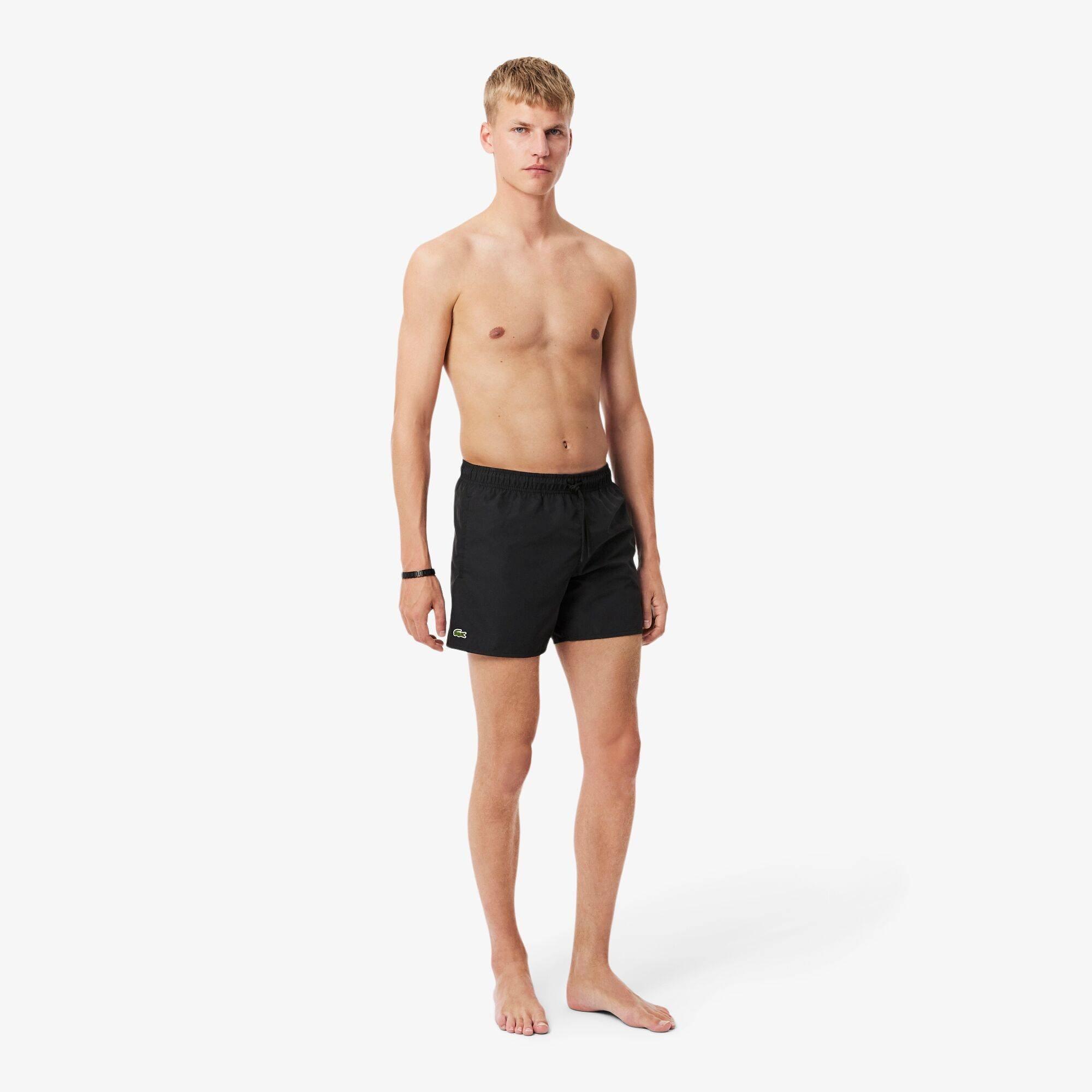 Black 964 - Lacoste - Taff Swim Shorts Mens - 3