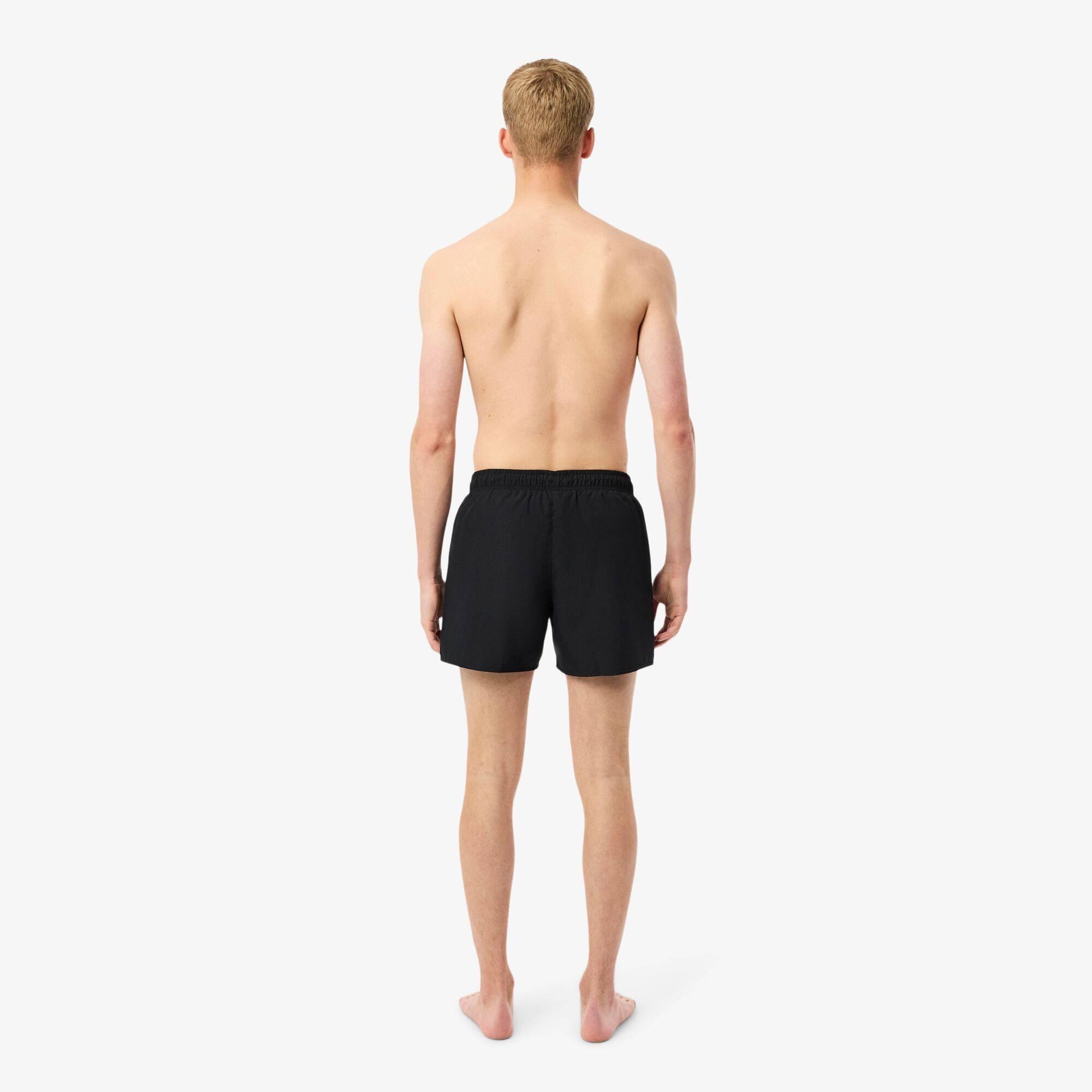 Black 964 - Lacoste - Taff Swim Shorts Mens - 4