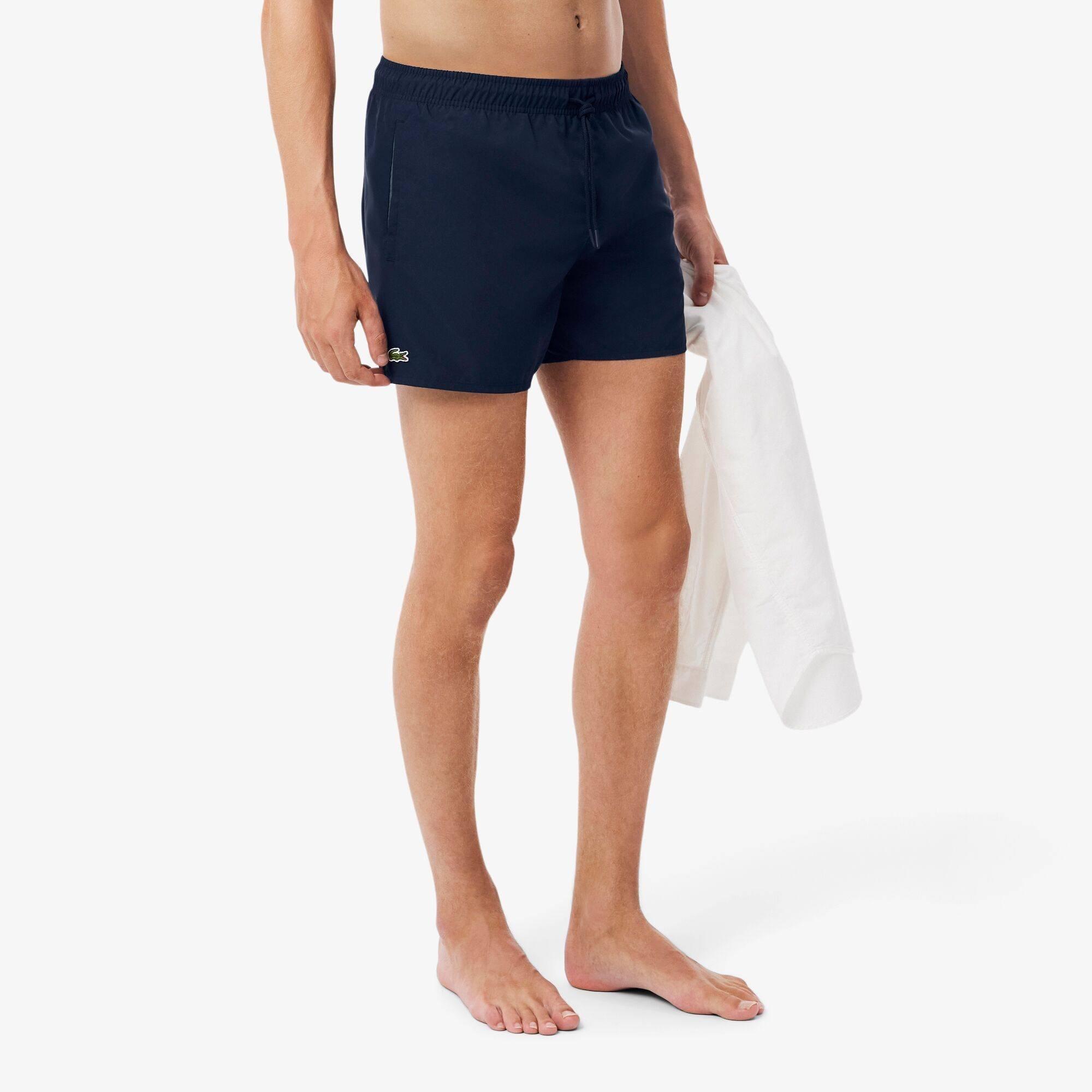 Navy 802 - Lacoste - Taff Swim Shorts Mens - 2