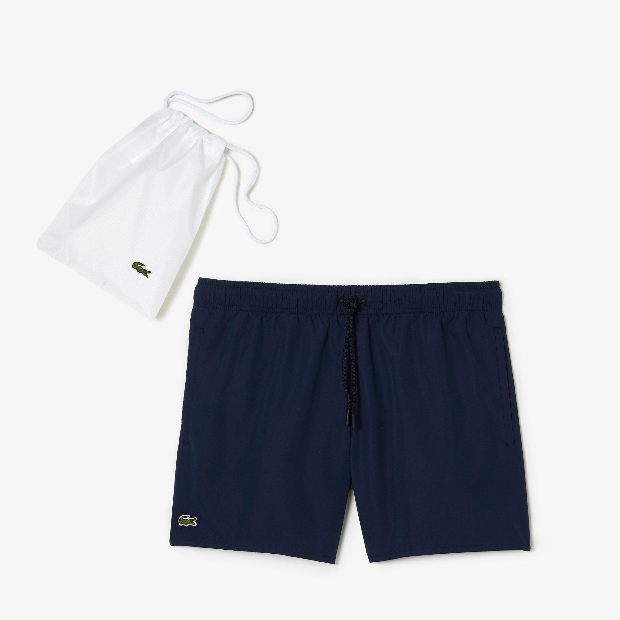 Navy 802 - Lacoste - Taff Swim Shorts Mens - 2