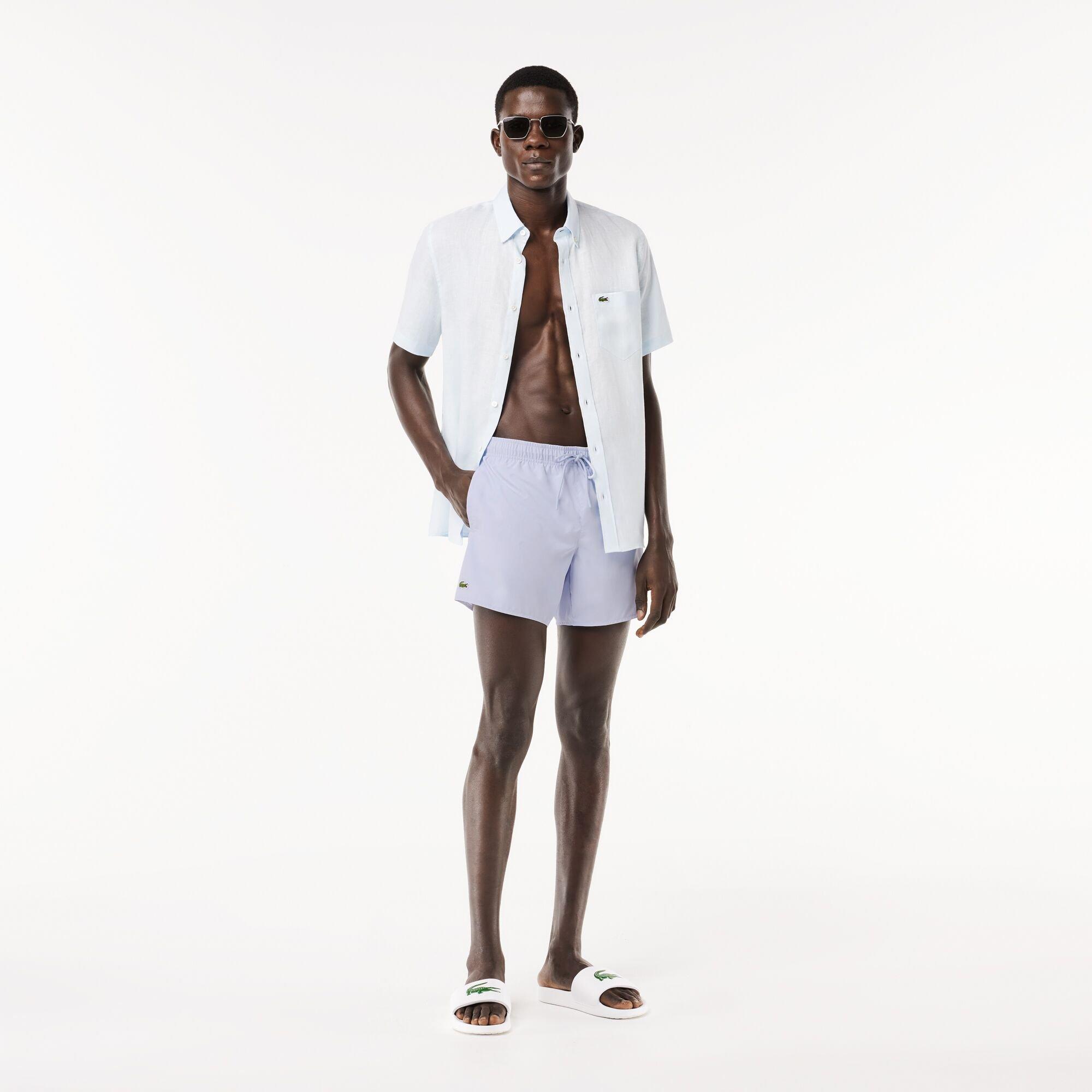 Lt Blue IL3 - Lacoste - Taff Swim Shorts Mens - 7