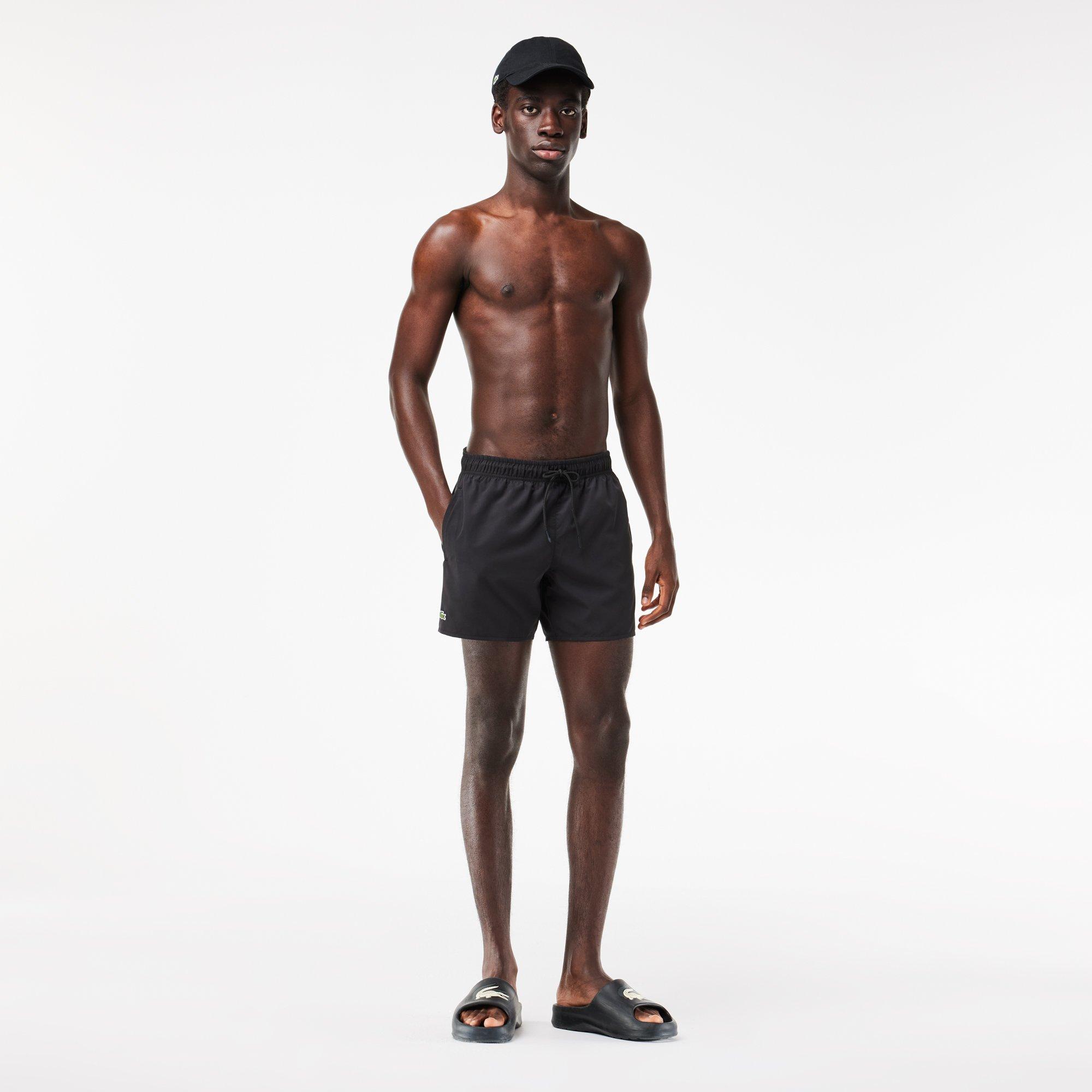 Black 964 - Lacoste - Lacoste Taff Swim Shorts Mens - 4