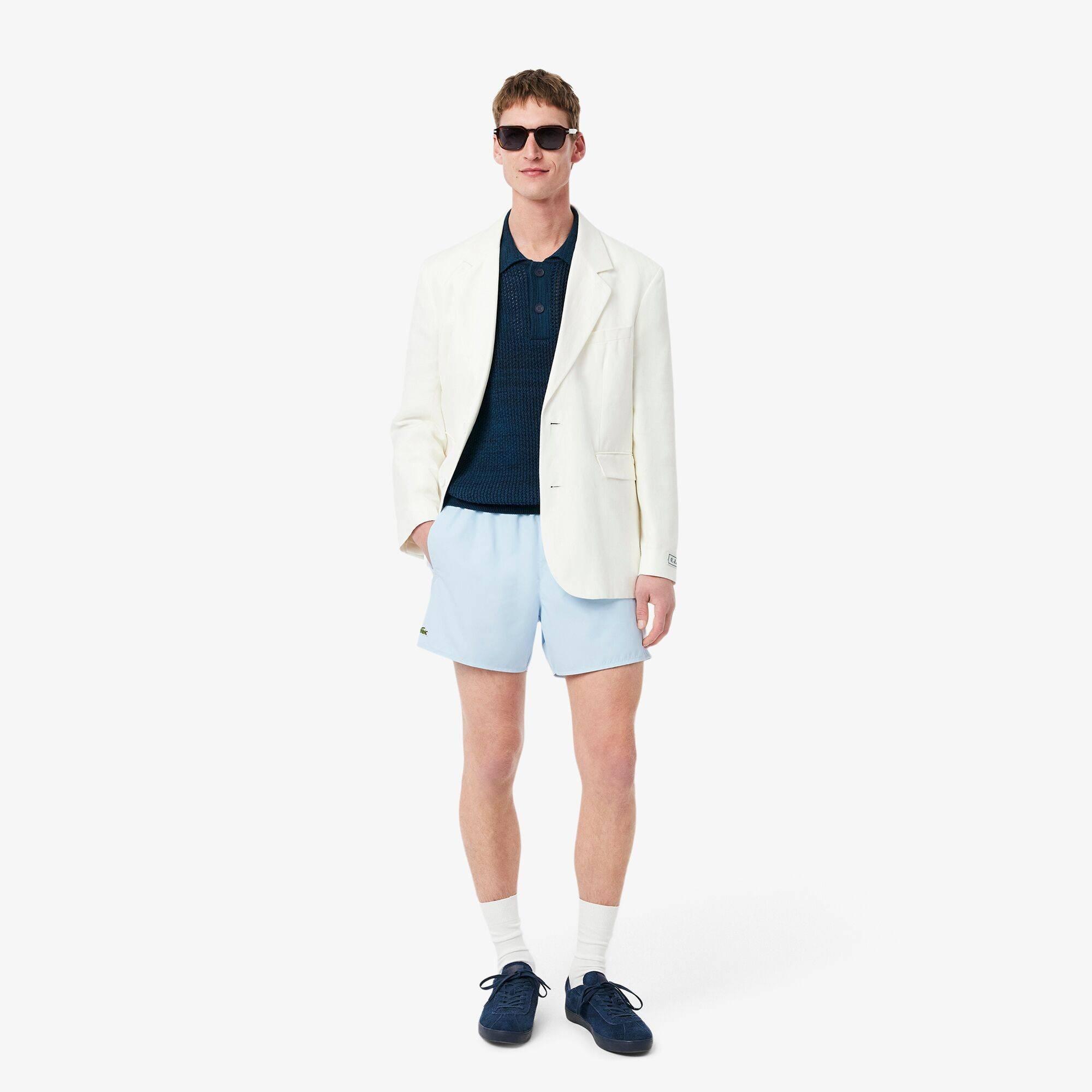 Lt Blue FGI - Lacoste - Taff Swim Shorts Mens - 3