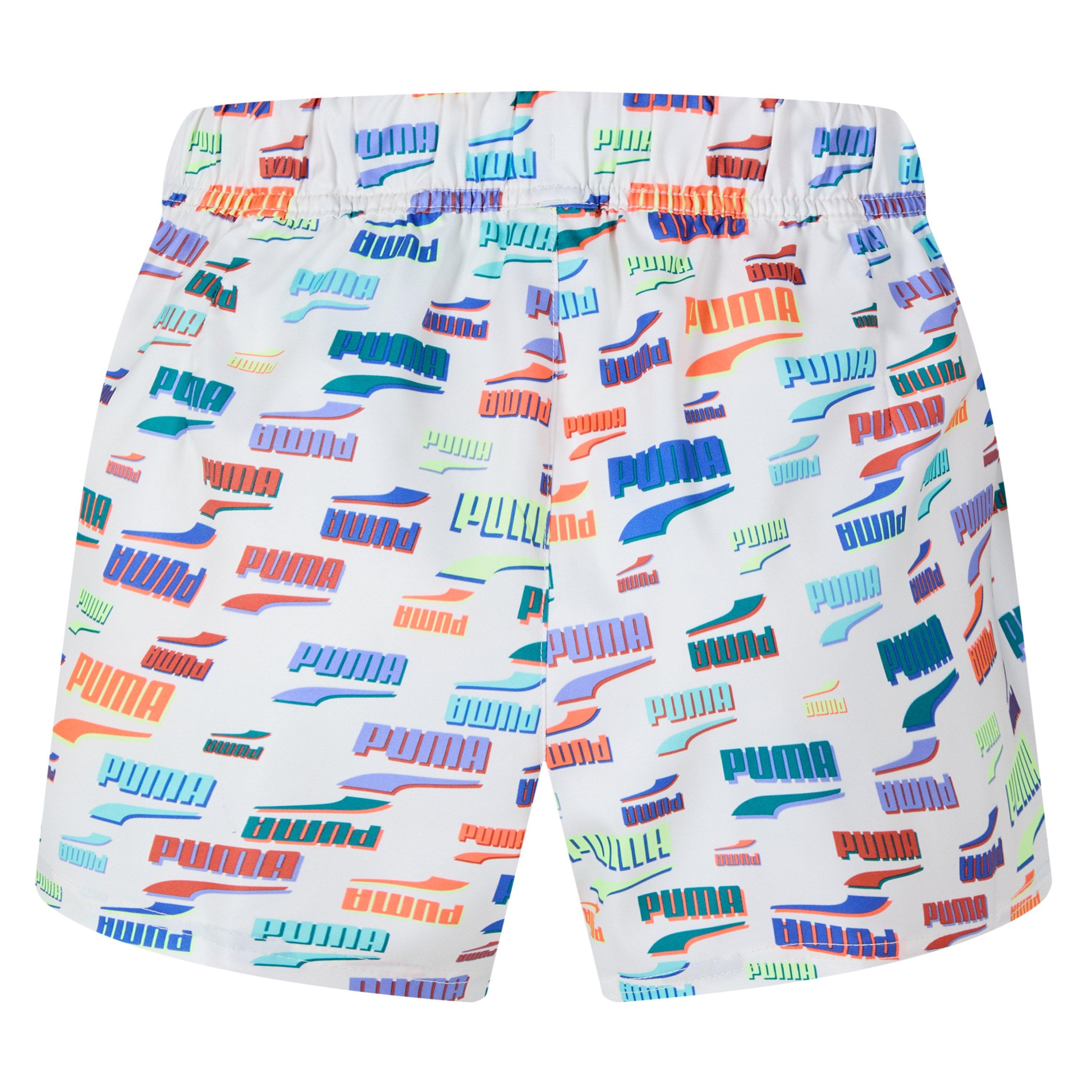 White Combo - Puma - Women's High Waisted Bikini Bottom - 2