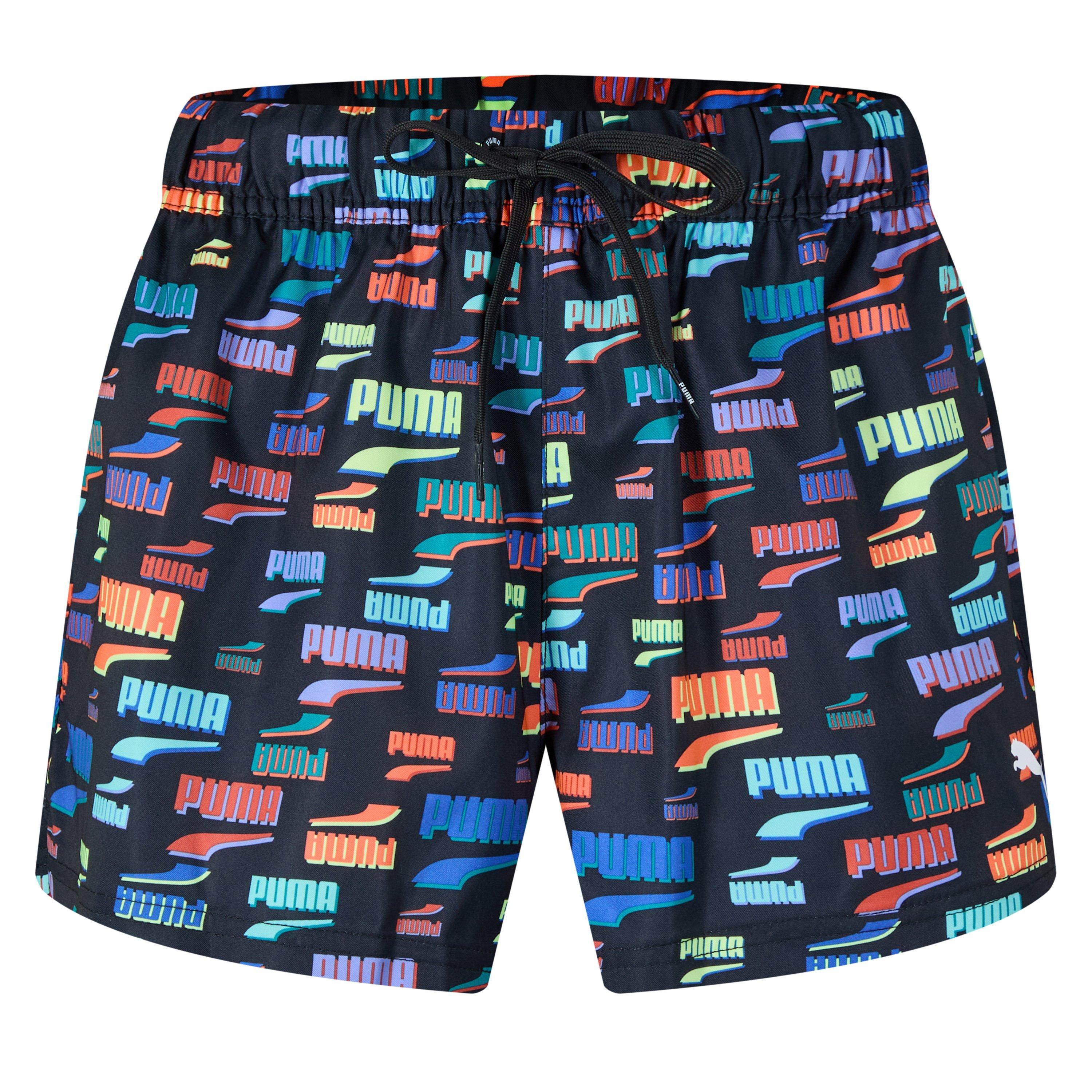 Puma Women's High Waisted Bikini Bottom - Black Combo - 12 (M)