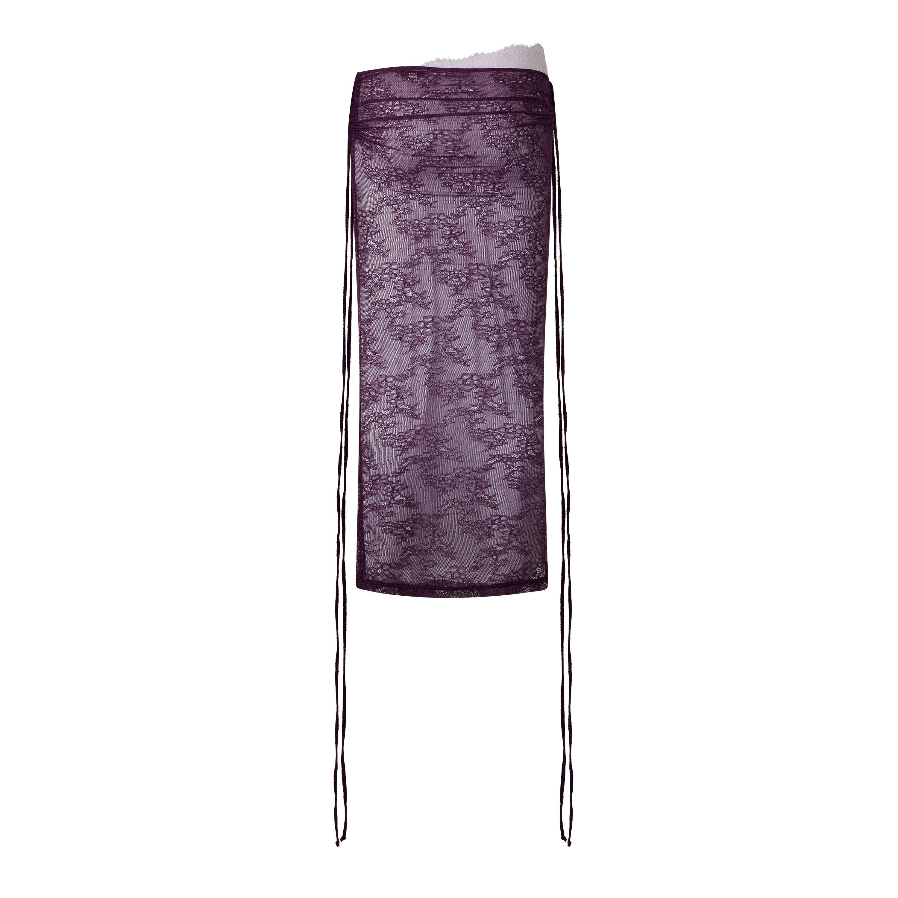 Plum Pink - Mars The Label - Women's Ray Maxi Sarong - 2