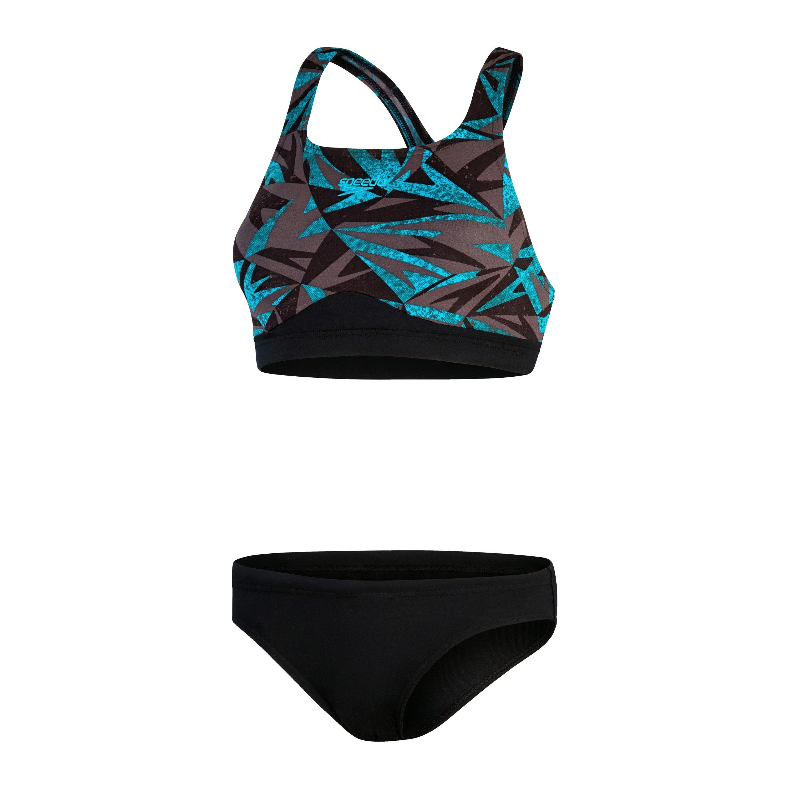 Black/Blue - Speedo - Rbck Brf 2Pc Ld99 - 1