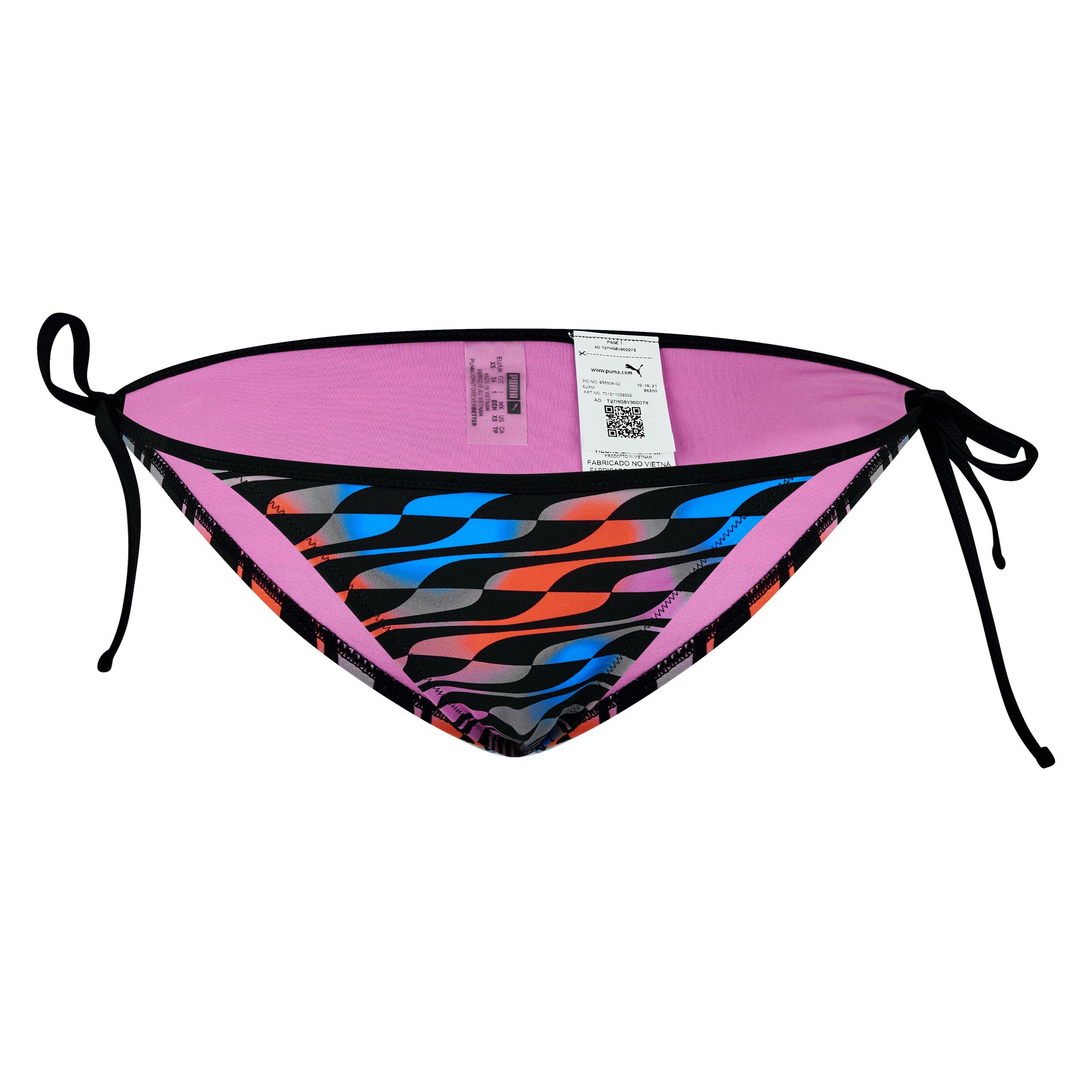 Sort Combo - Puma - Women's Tie Side Bikini Bottom - 1