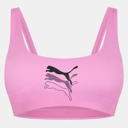 Puma Swimwear Scoop Neck Top Swimsuit Womens
