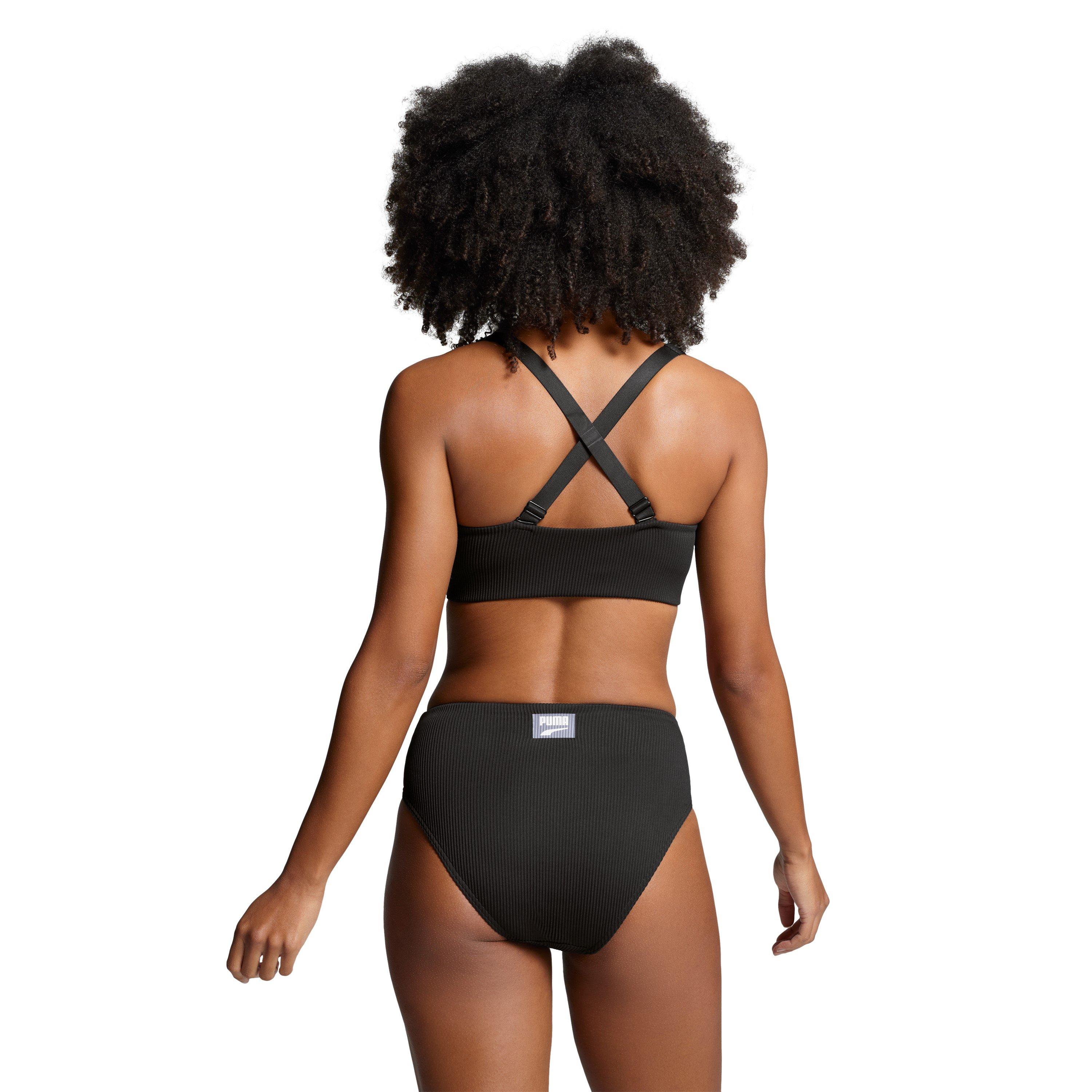 Combo nero - Puma - Ribbed Scoop Neck Swimsuit - 4
