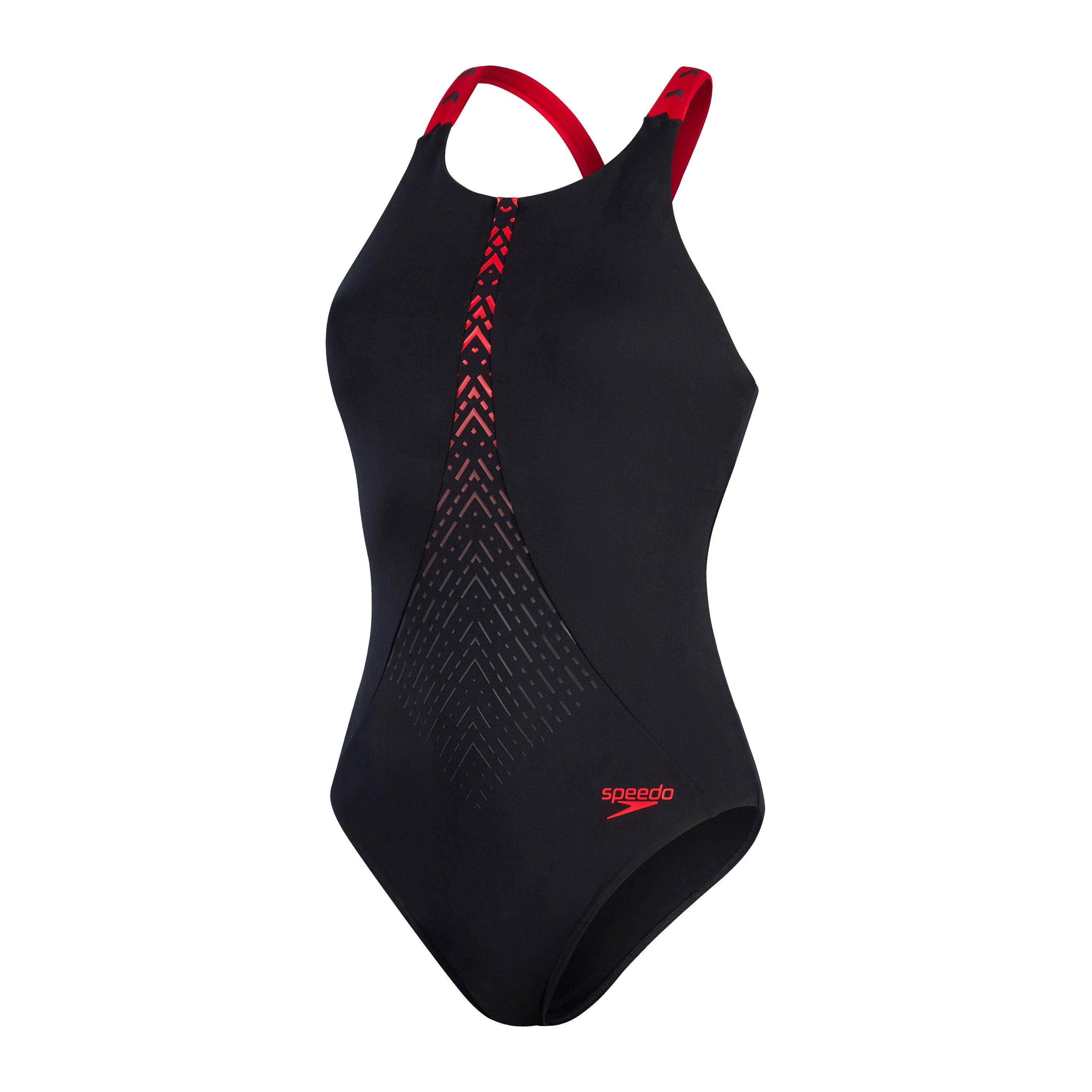 Black/Red - Speedo - Women's Hydropro One Piece Swimsuit - 1