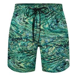 Puma Printed Swim Shorts Mens