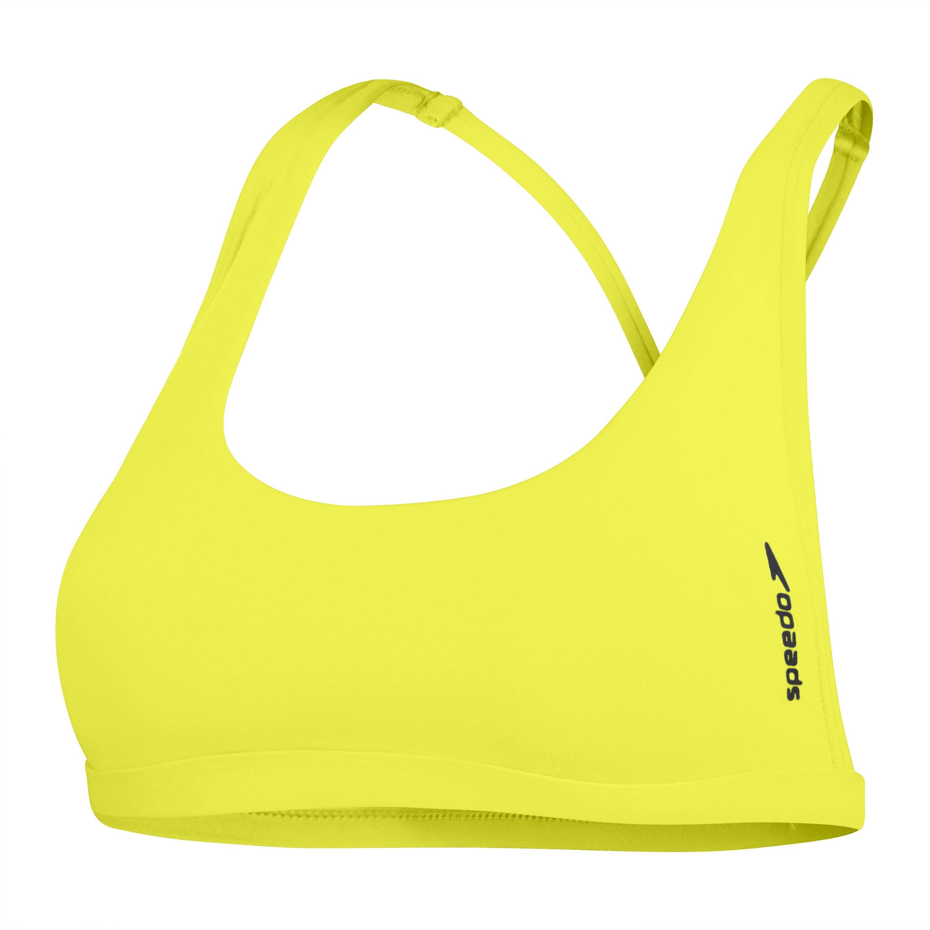 Speedo Women's Neck Bikini Top - Green - 10 (S)