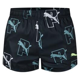 Puma Logo Swim Shorts Mens