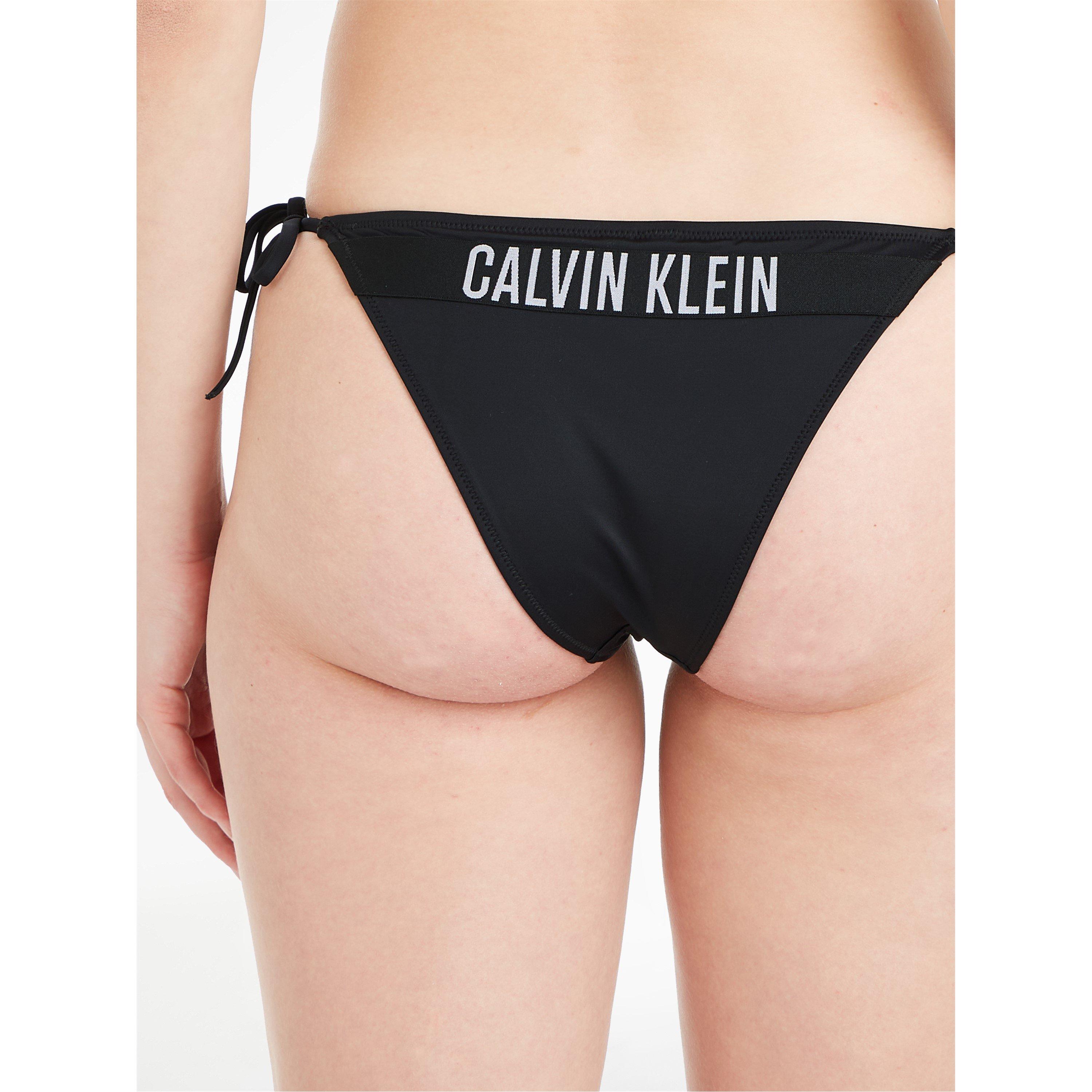 Pvh Black - Calvin Klein - String Side Tie Cheeky Bikini Briefs - 3