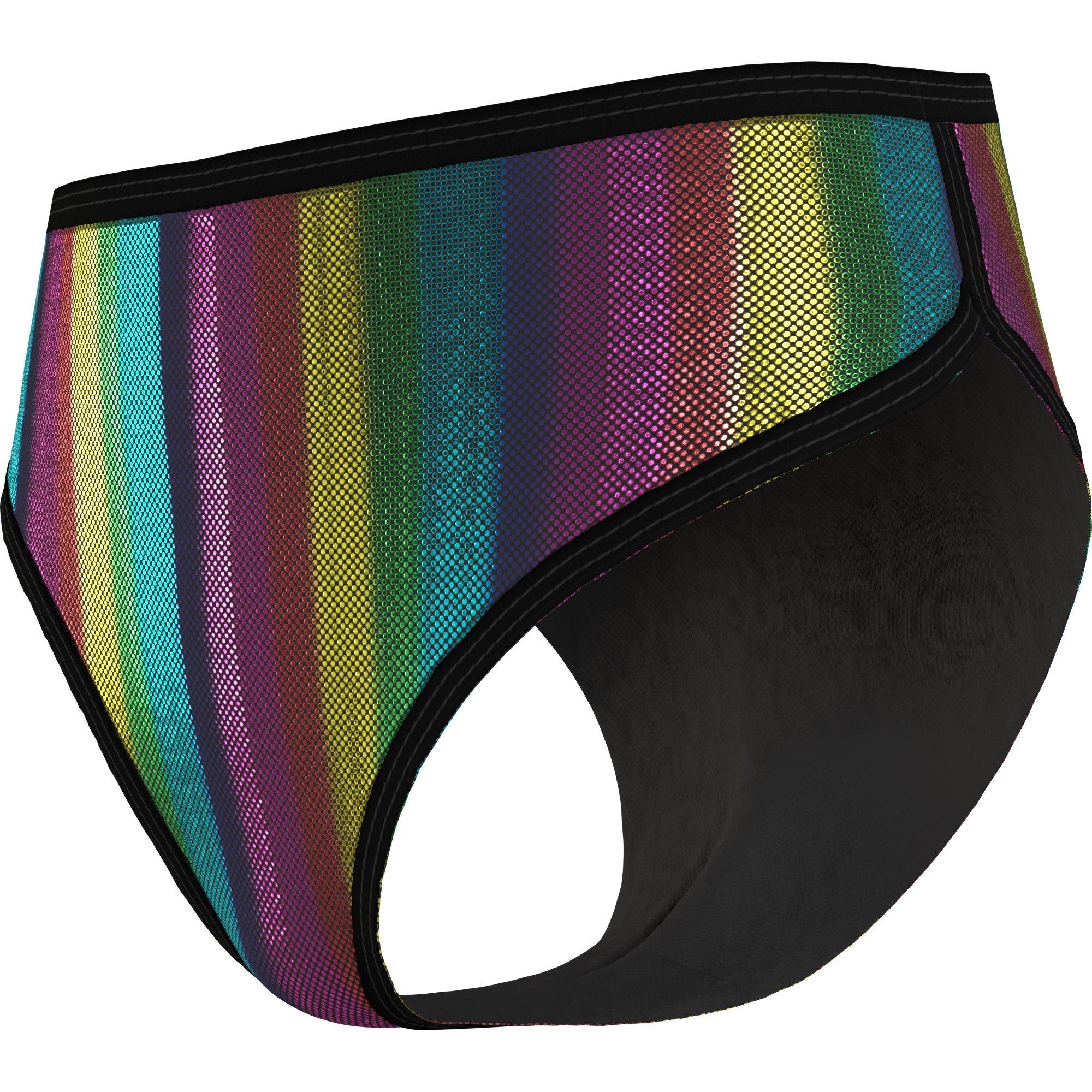 Rainbow - Calvin Klein - HIGH WAIST CHEEKY BIKINI-PRINT - 3