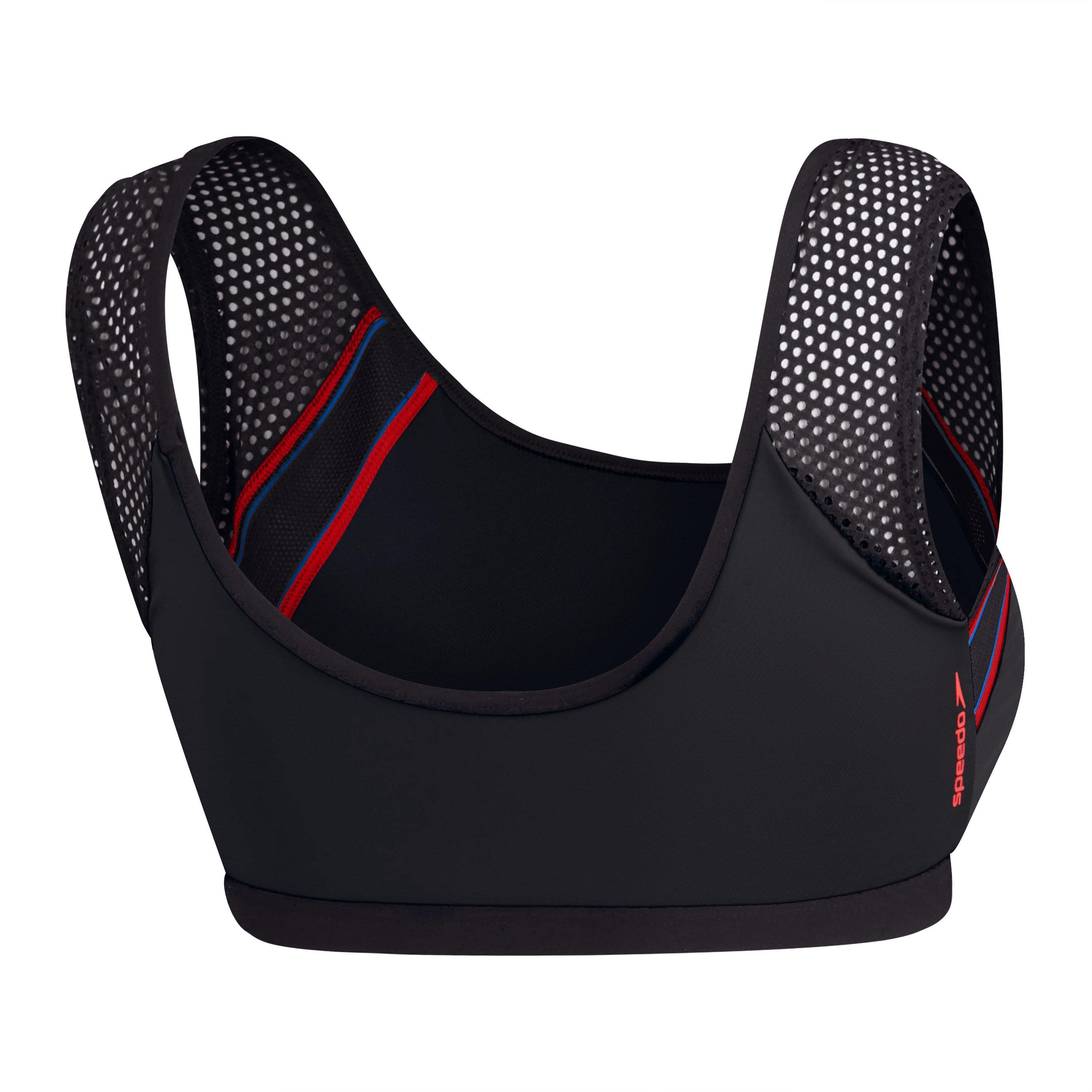 Grå - Speedo - Crop Mesh Top 001 - 2