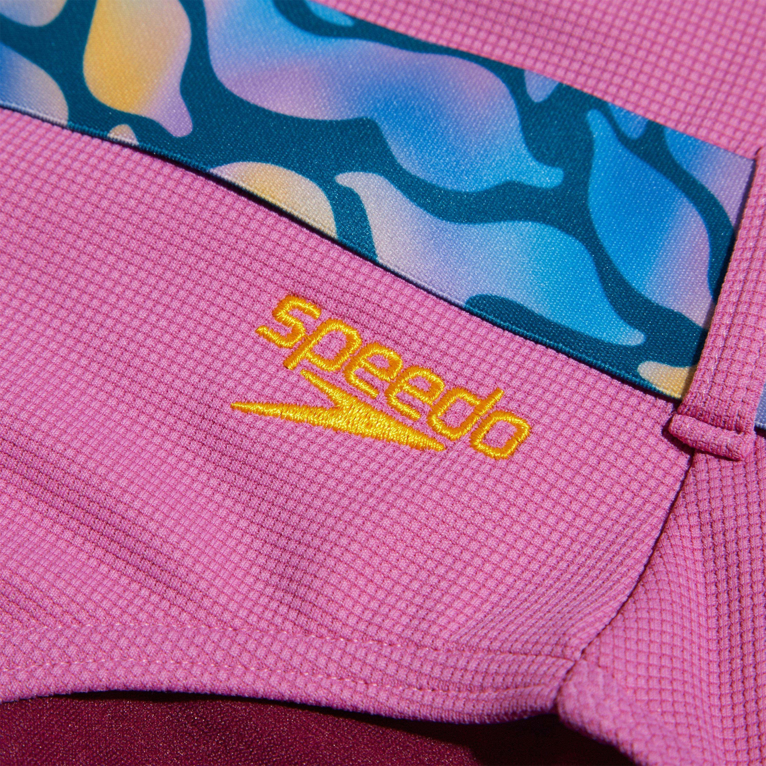 Purple - Speedo - Belted Deep U-Bk - 2