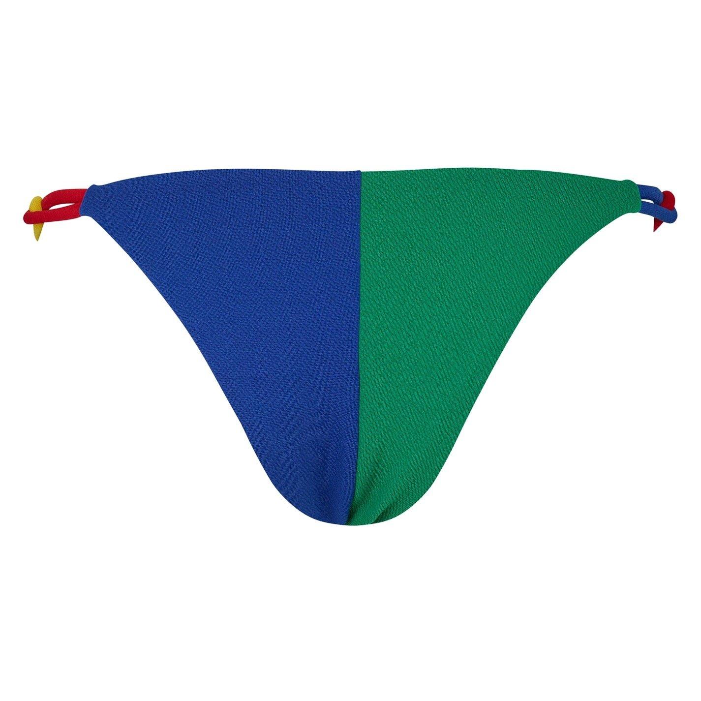 Green Multi - NAU Bikinis - NAU Bikinis Colorblock Bikini Bottom - 2