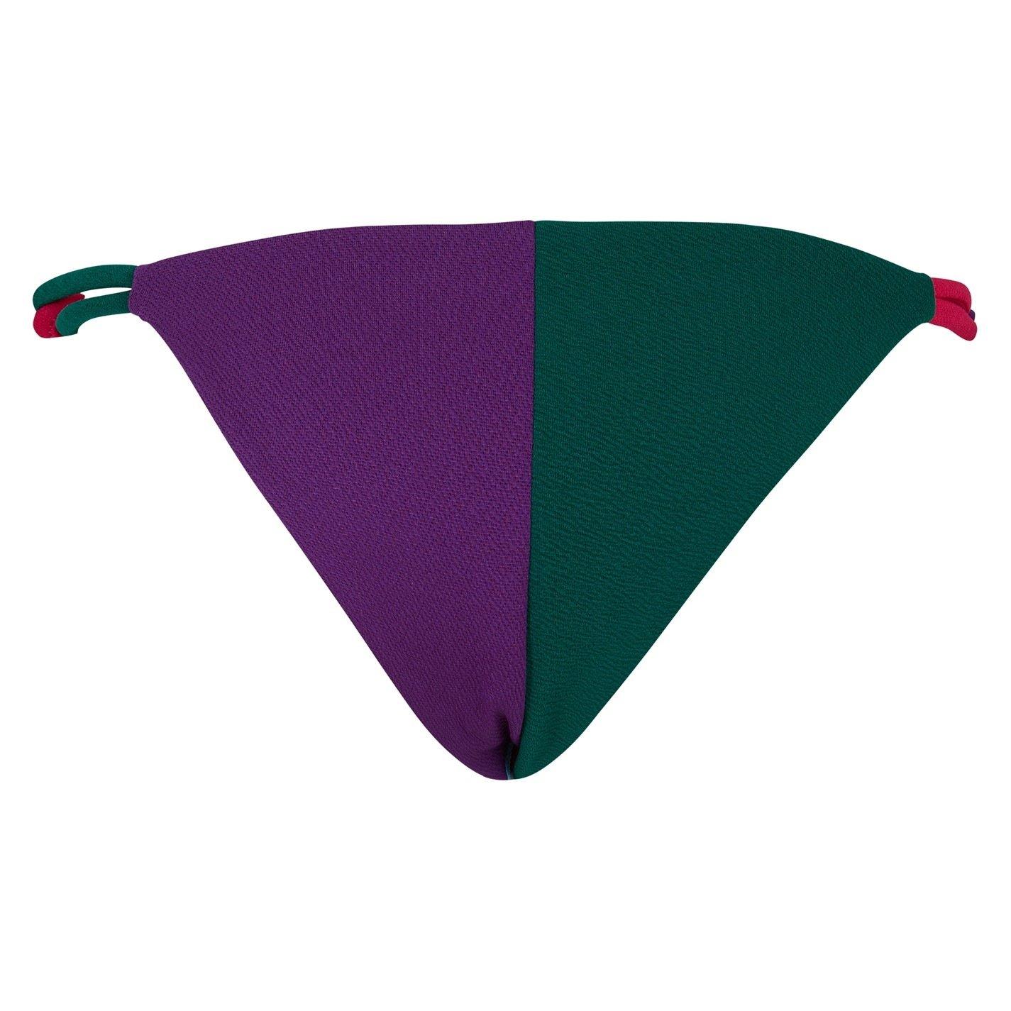 Pink Multi - NAU Bikinis - NAU Bikinis Colorblock Bikini Bottom - 2